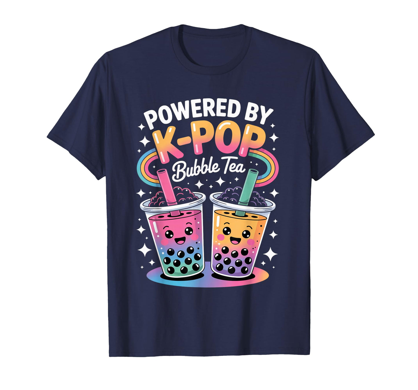 Bubble Tea Boba K-POP Music Lover Korean Milk K-Pop Fashion T-Shirt