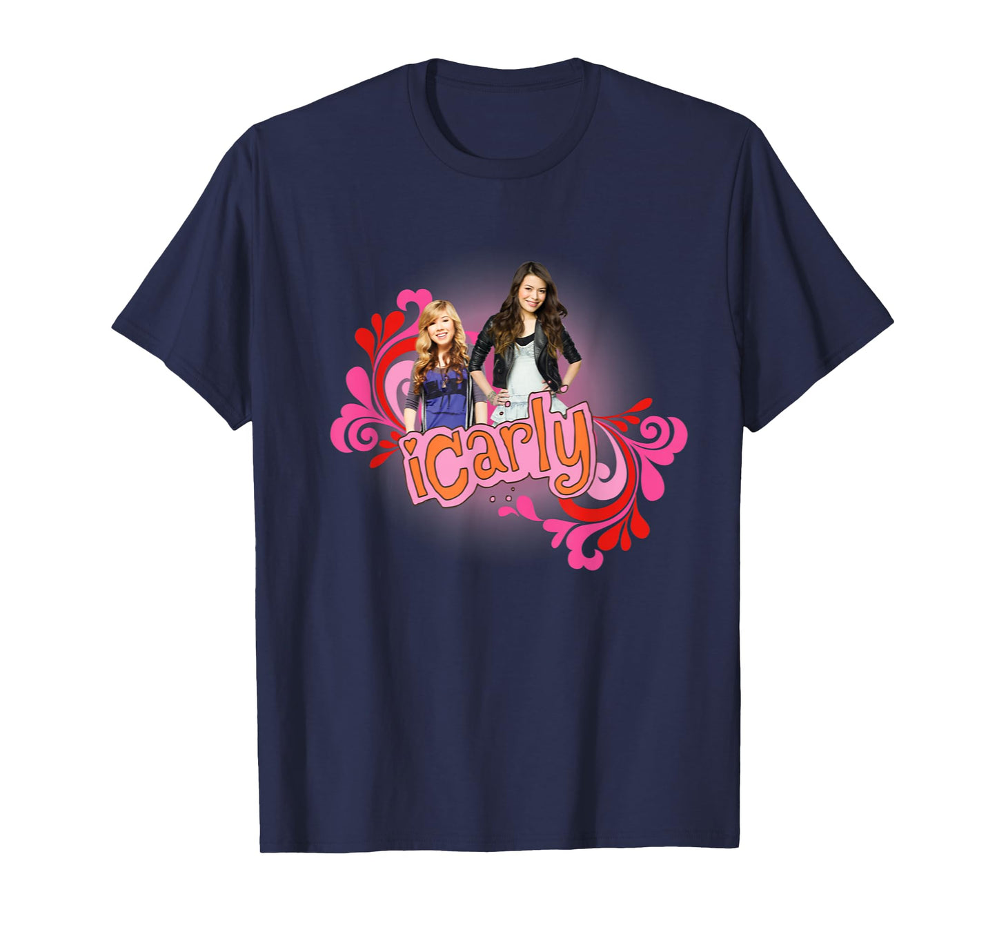 iCarly Sam and Carly pink burst T-Shirt
