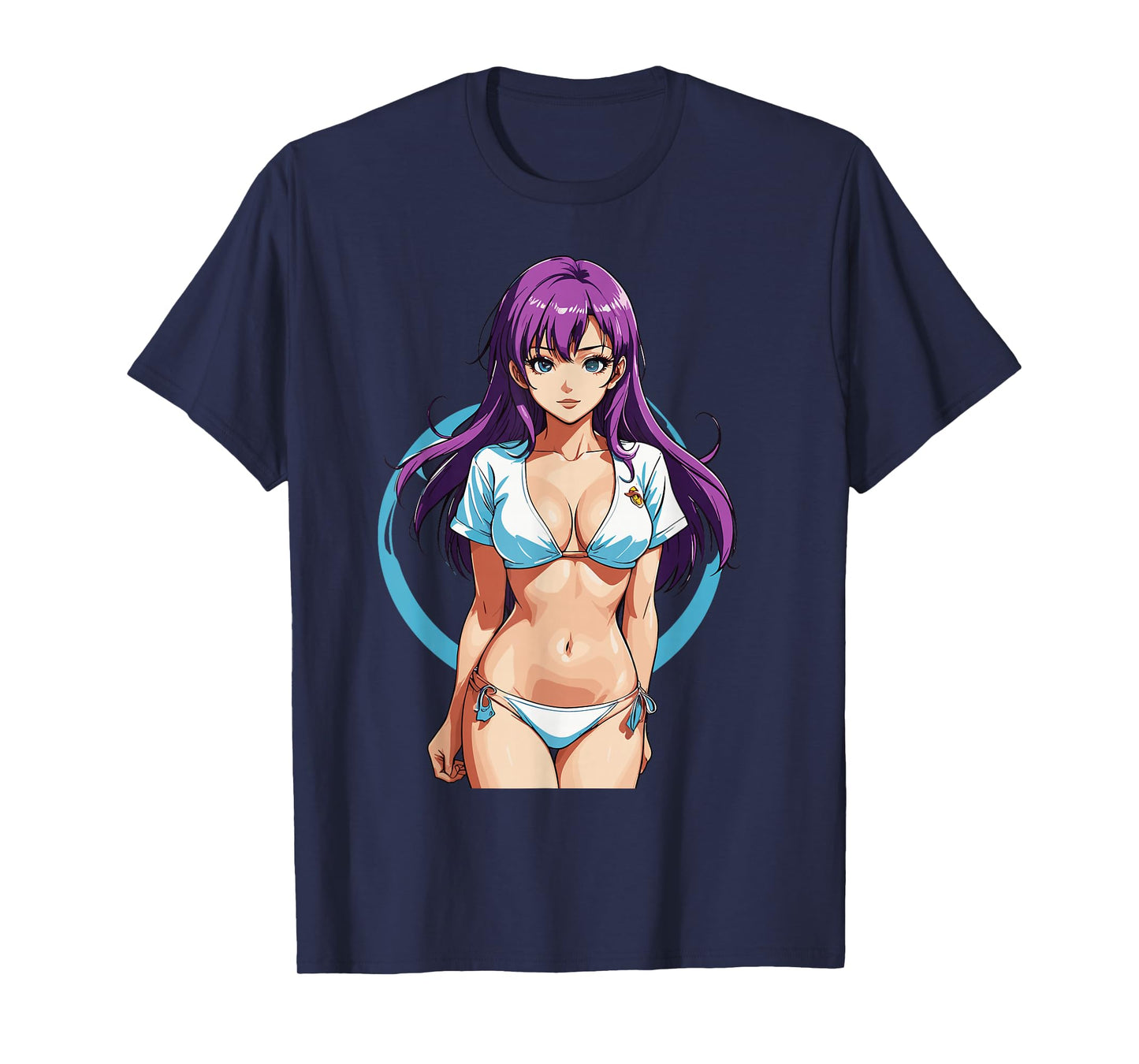 Sexy Waifu Sport Beach Anime Girl Japanese T-Shirt