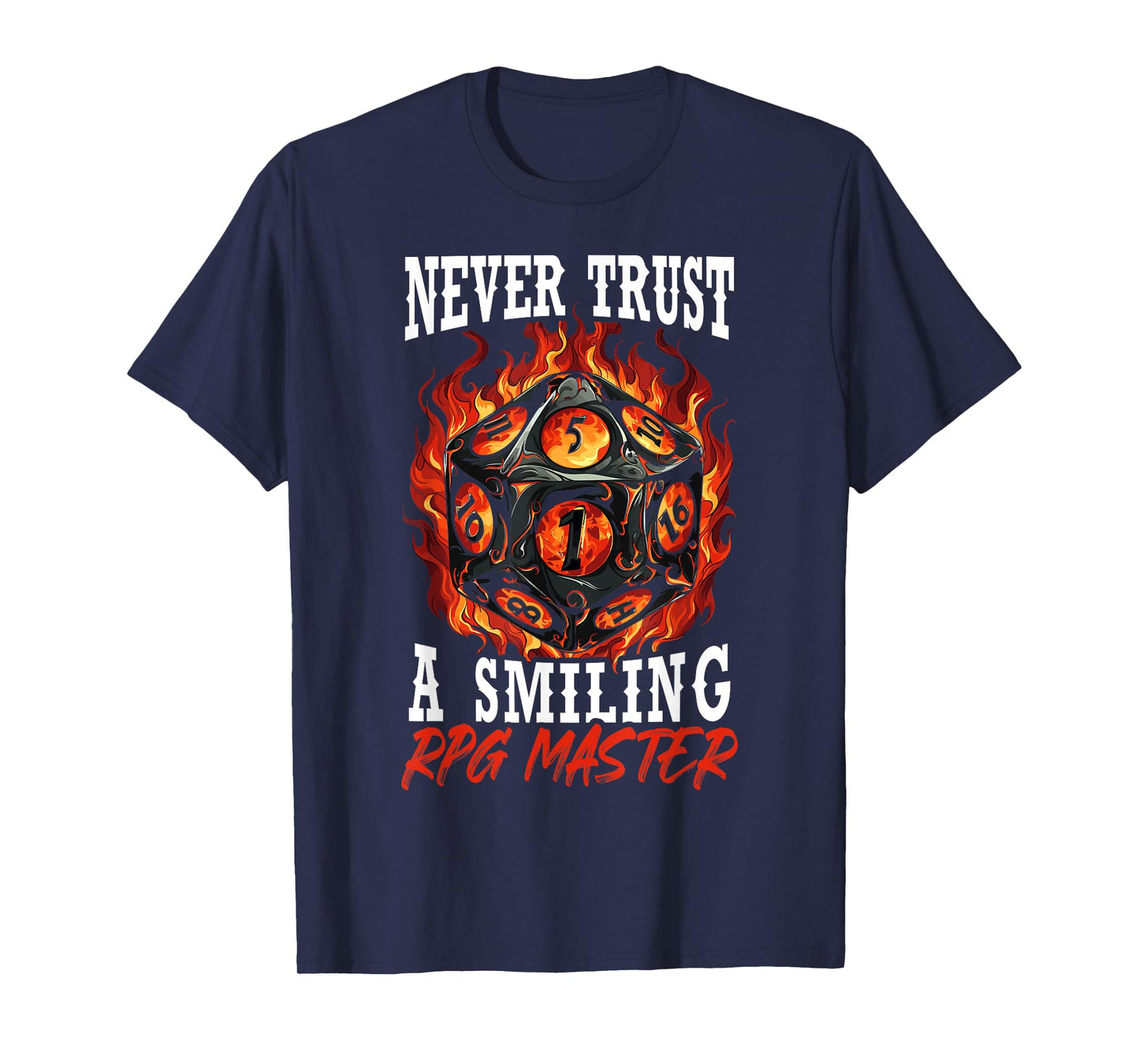 RPG Master D20 Gaming Tabletop Games Funny RPG Gamer T-Shirt