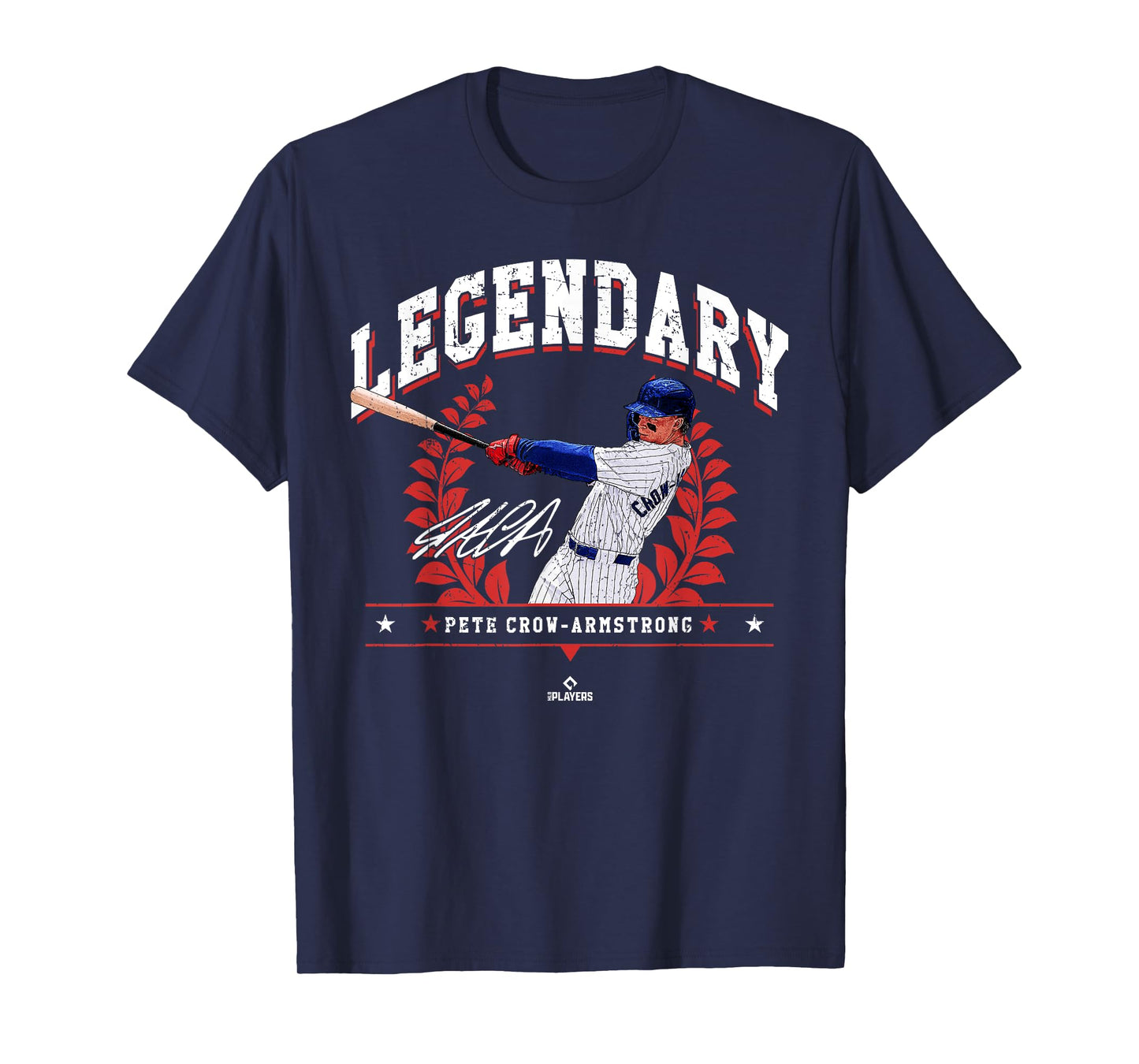 Legendary Pete Crow Armstrong Chicago Baseball MLBPA T-Shirt
