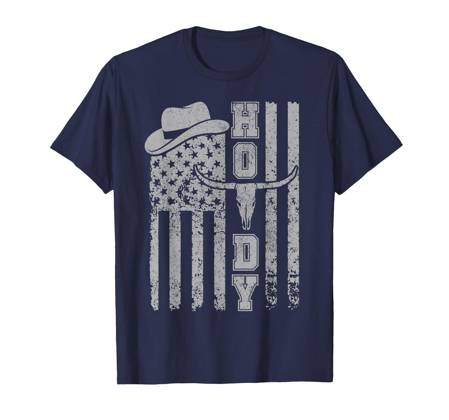 Western Country Men Teen Boy Kid Rodeo Southern Cowboy Howdy T-Shirt