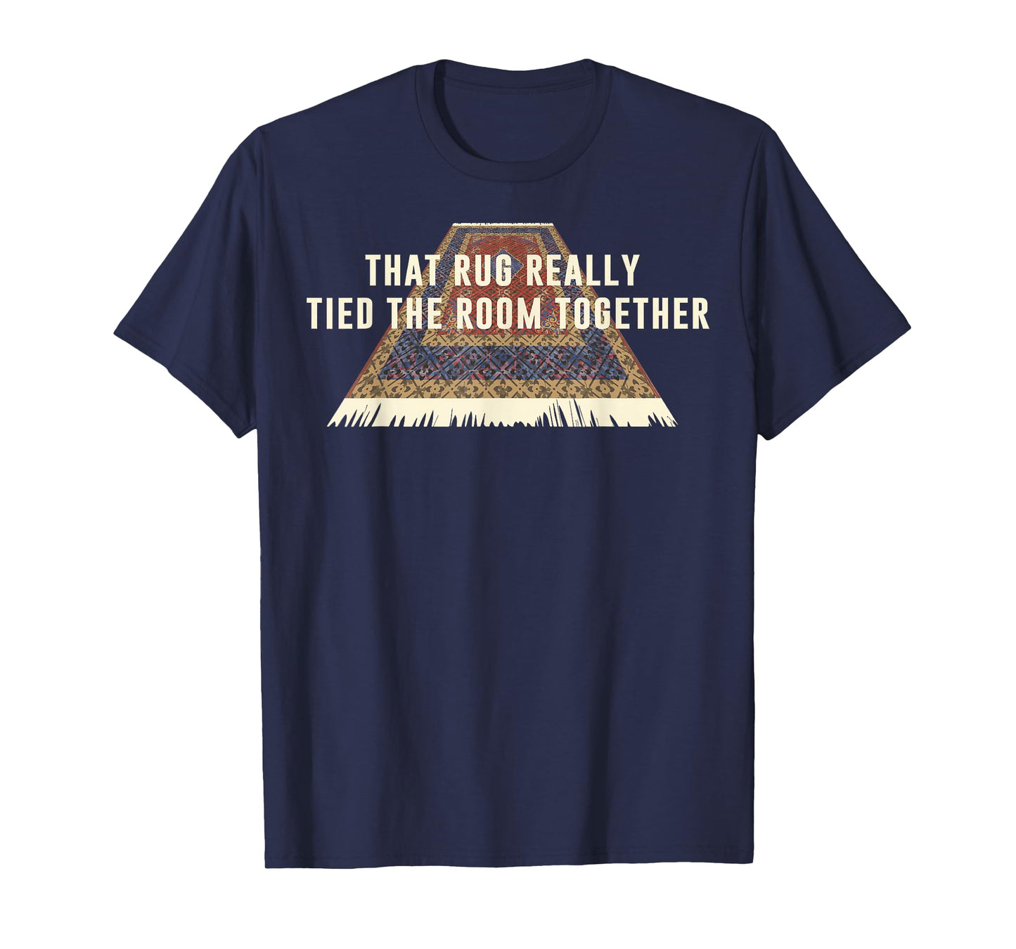 The Big Lebowski Rug Tied The Room Together Graphic Tee T-Shirt