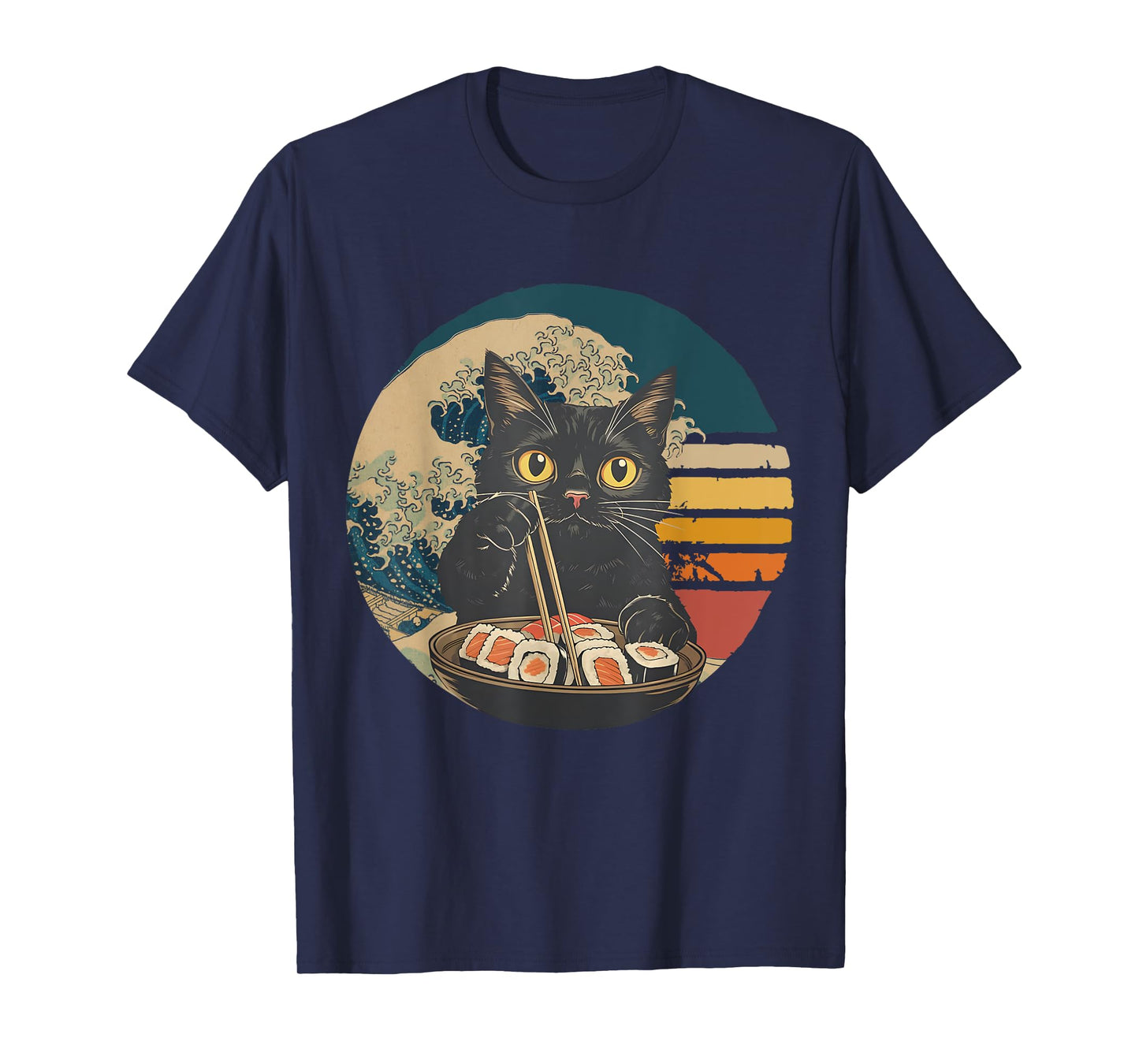 Cat Ramen Noodles Cat Japanese Kawaii Cat Japan Anime Cat T-Shirt