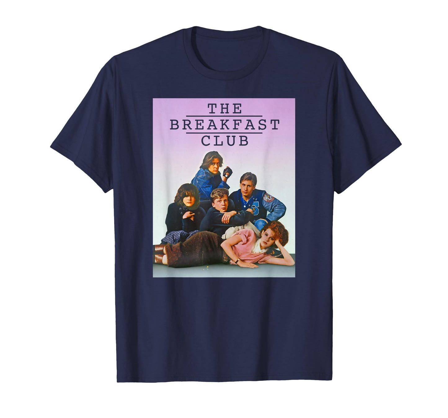 Breakfast Club Group Cover Photo Graphic T-Shirt T-Shirt