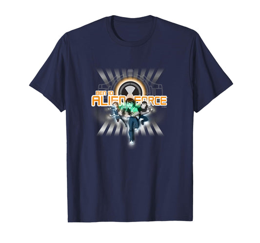 Ben 10: Alien Force Ben Gwen & Kevin Ready For Action Retro T-Shirt
