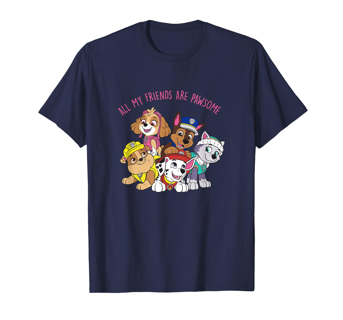 Paw Patrol All My Friends Are Pawsome Group Hug T-Shirt