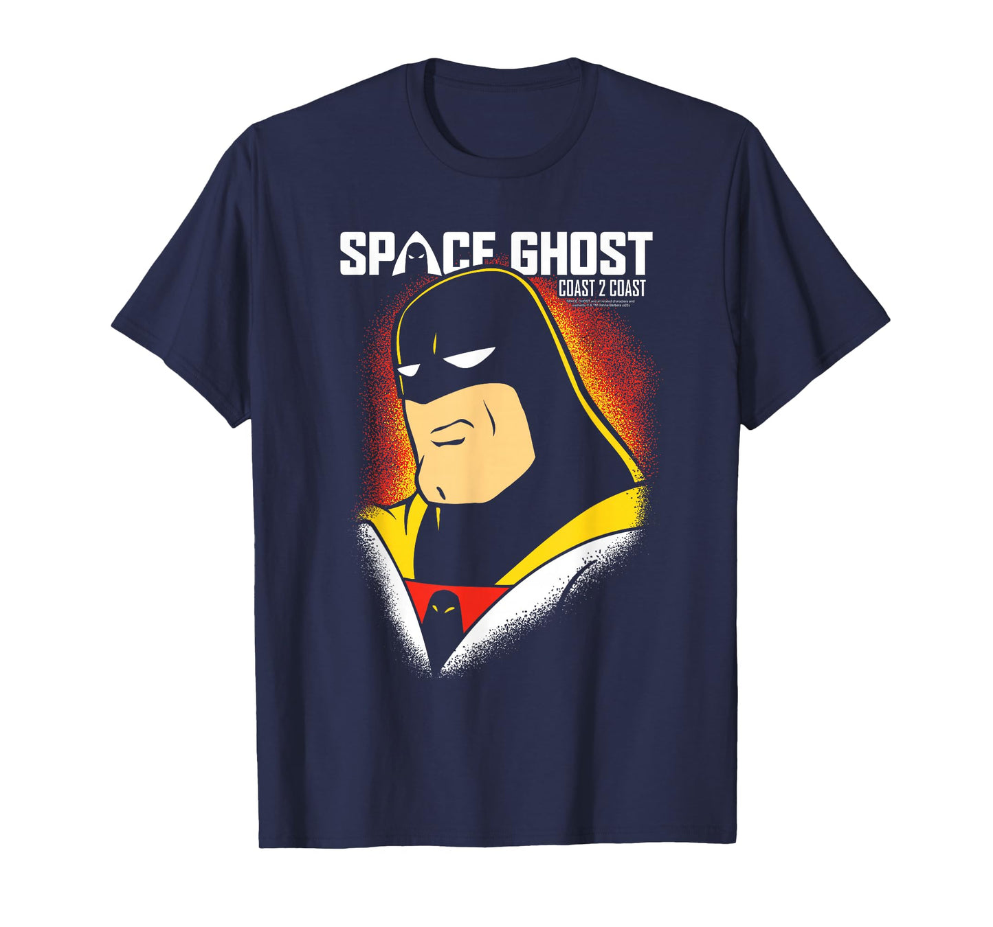 Space Ghost Coast to Coast Portrait Vintage Cartoon T-Shirt