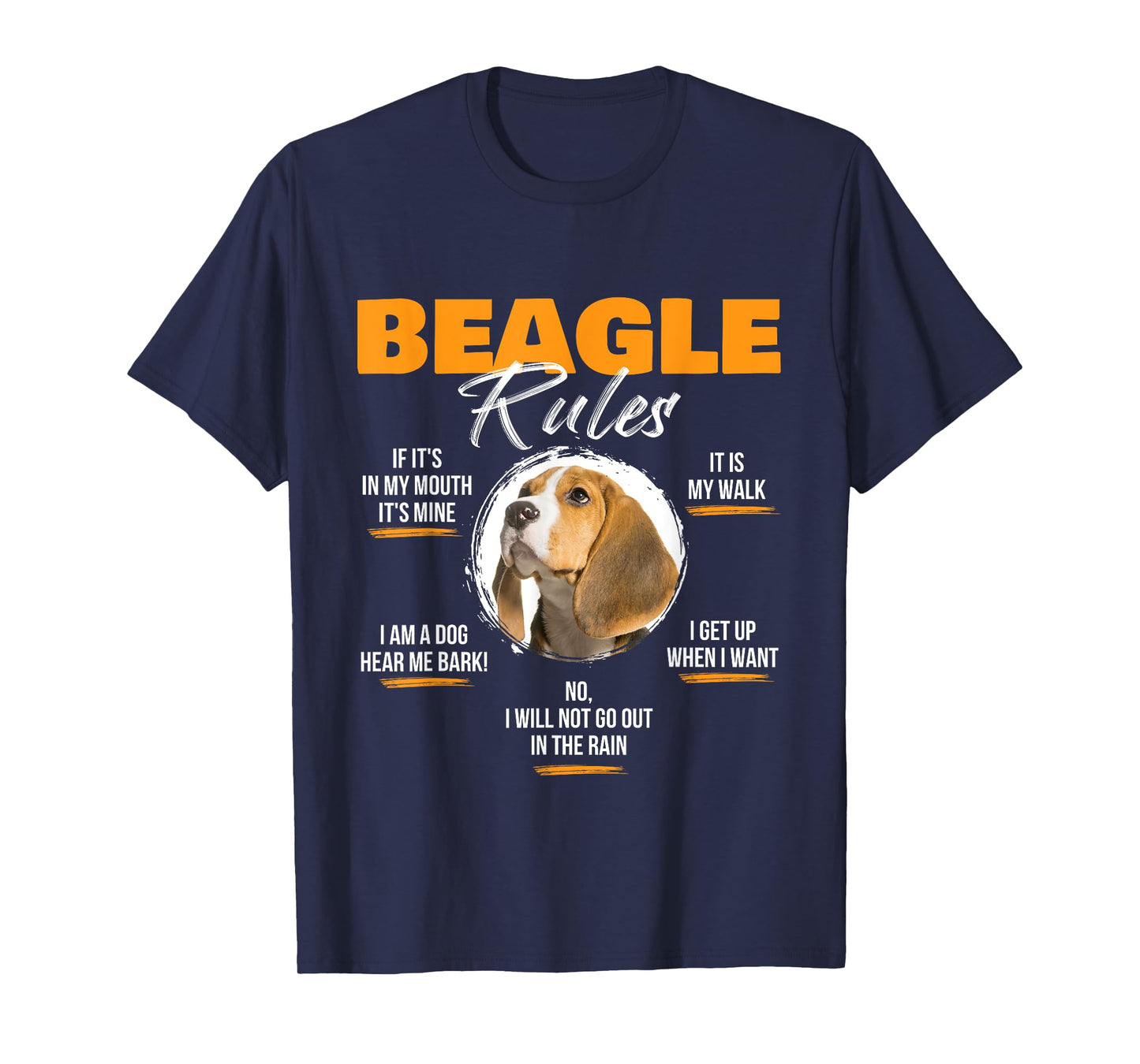 Beagle Rules - Dog Trainer Puppy Owner Veterinarian T-Shirt
