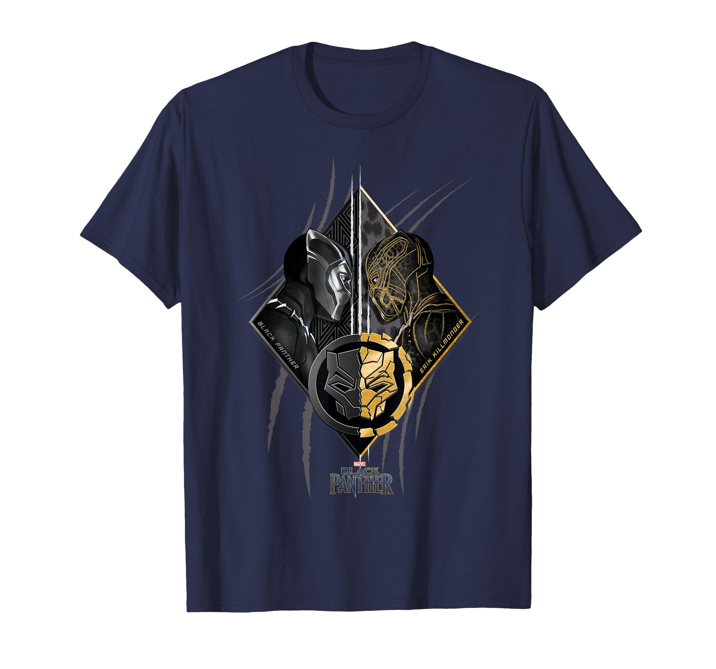 Marvel Black Panther Movie Jaguar Split Clawed T-Shirt T-Shirt