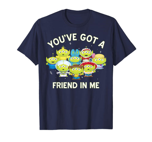 Disney Pixar Aliens Toy Story You've Got A Friend In Me T-Shirt