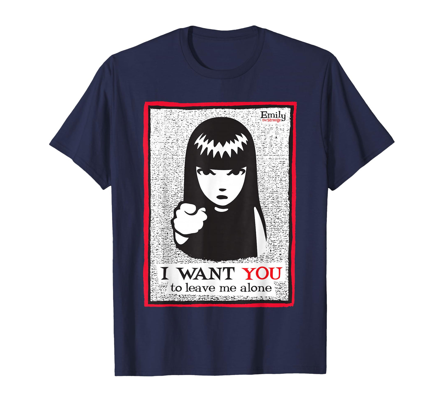 Emily The Strange I want You To Leave Me Alone T-Shirt