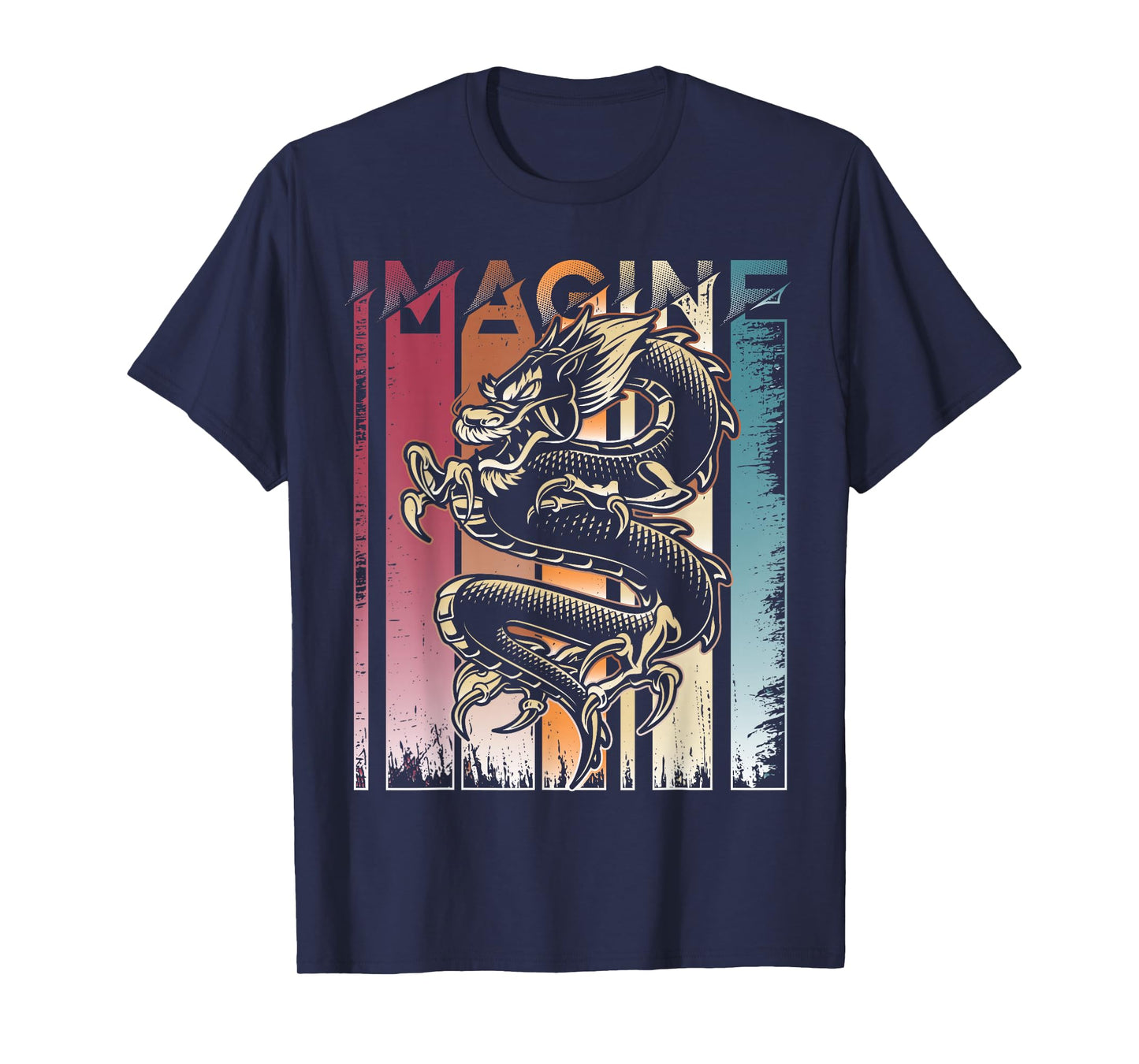 Imagine Dragon A Vintage Retro Cool Art T-Shirt