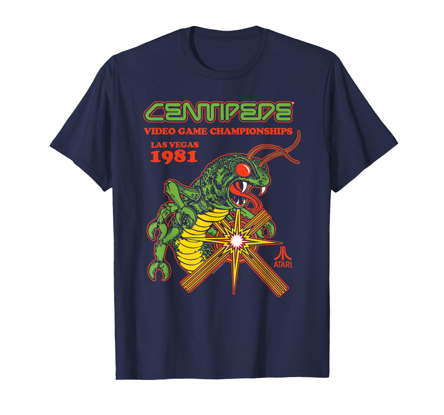 ATARI Centipede State Champ Las Vegas 1982 T-Shirt