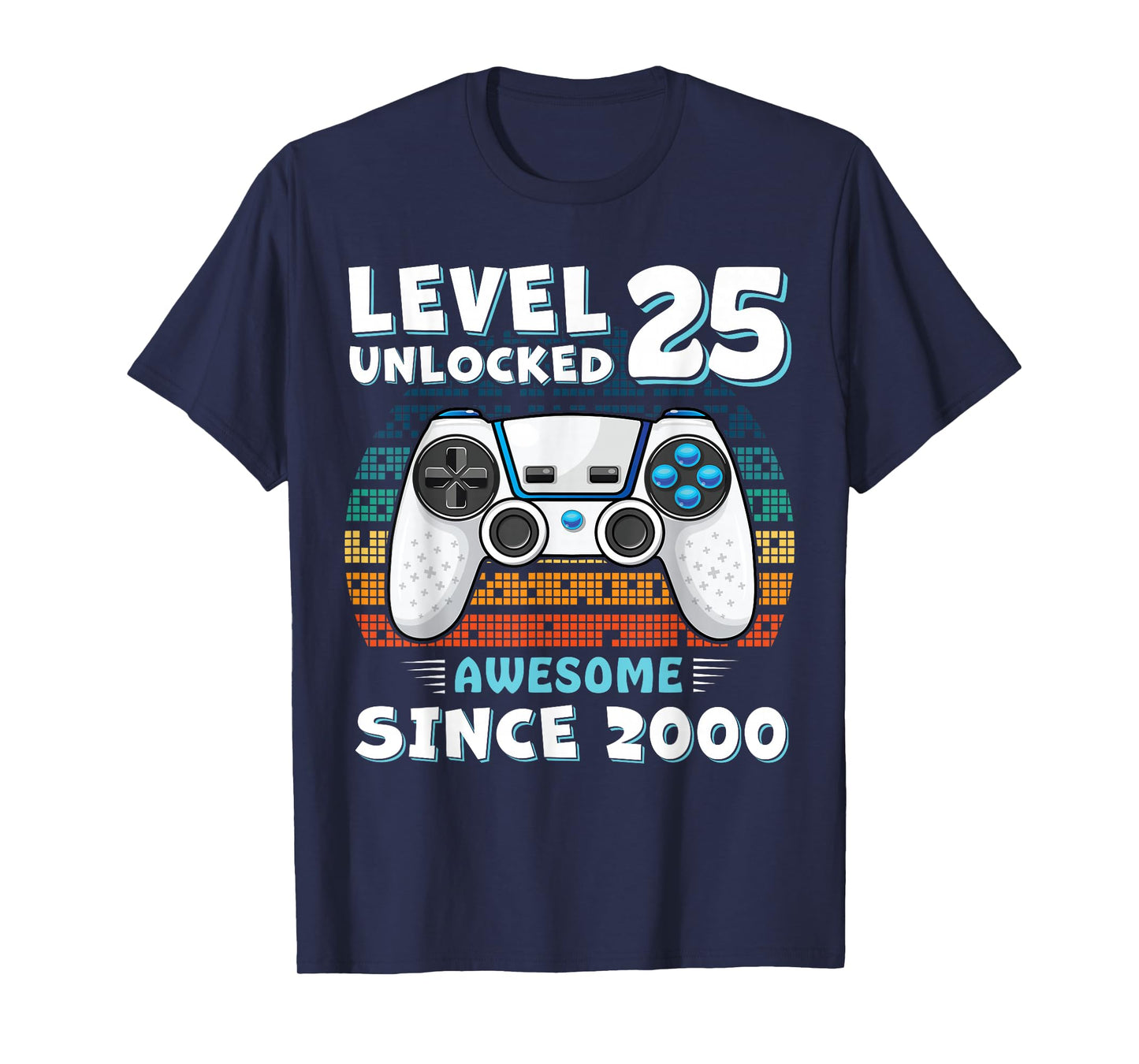25 Year Birthday Decorations Men Gag 25yr 2000 25th Birthday T-Shirt