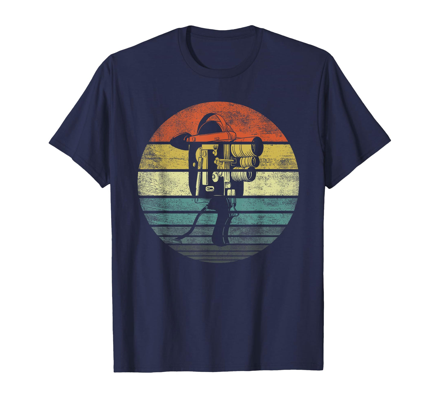 Cameraman Videographer Gifts Funny Retro Camera Filmmaker T-Shirt