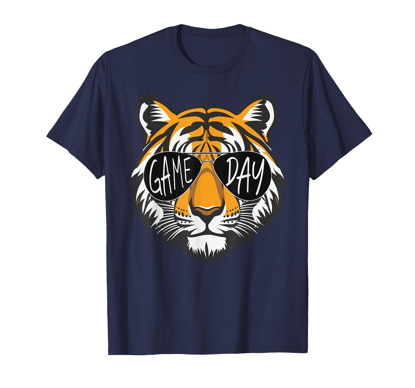 Touchdown American Football Game Day Thanksgiving Tiger Cool T-Shirt
