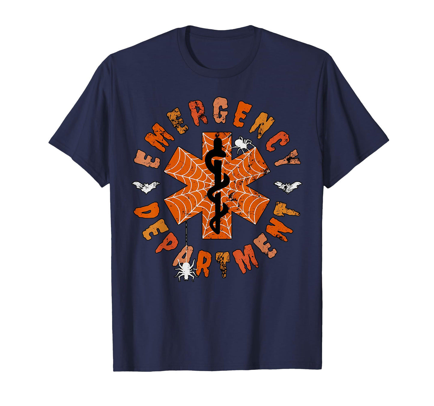Emergency Department Halloween Costume Er Fall Pumpkin Nurse T-Shirt