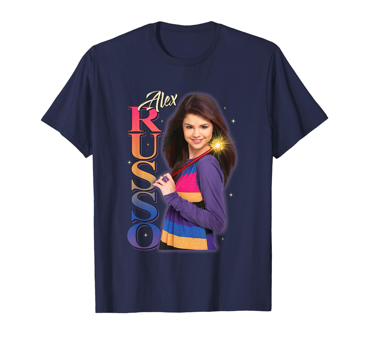 Disney Wizards of Waverly Place Alex Russo Chest Portrait T-Shirt