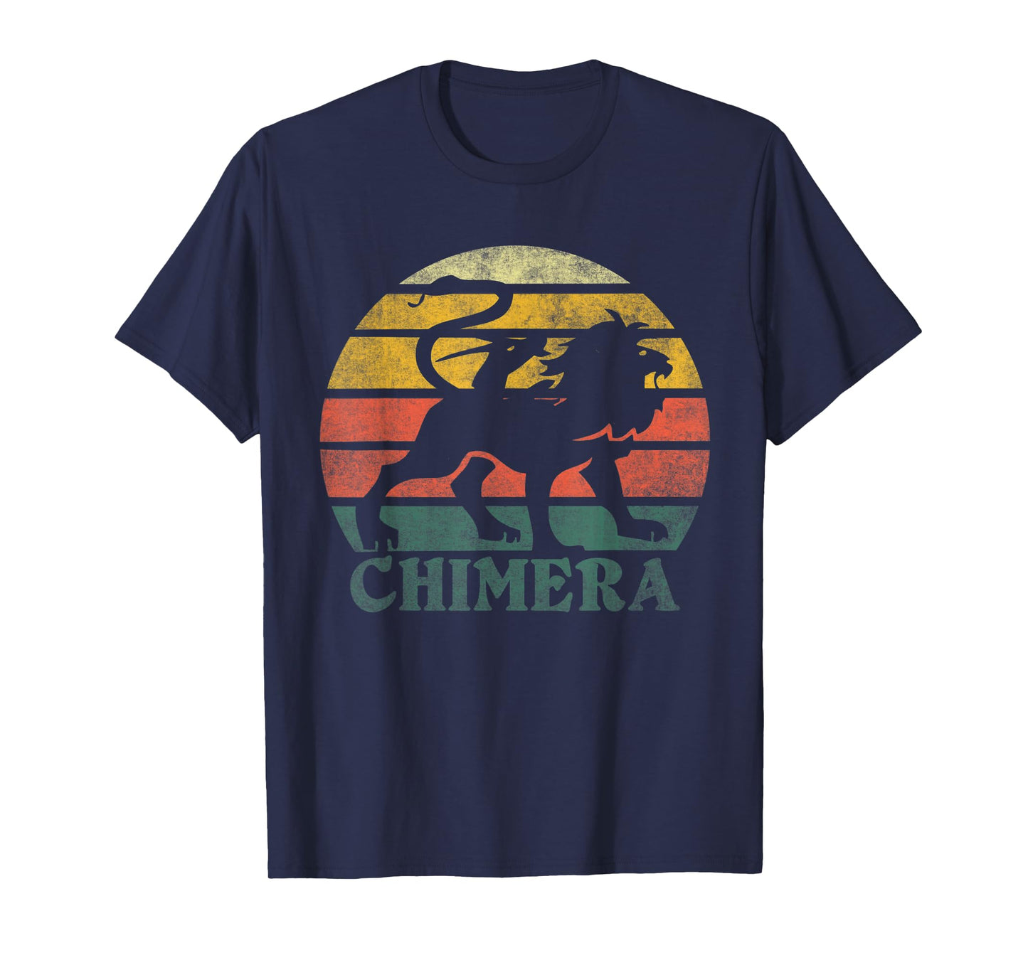 Retro Vintage Chimera Greek Mythology Graphic T-Shirt