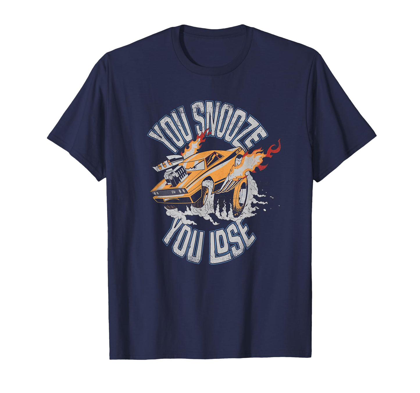 Disney and Pixar’s Cars Snot Rod You Snooze You Lose T-Shirt