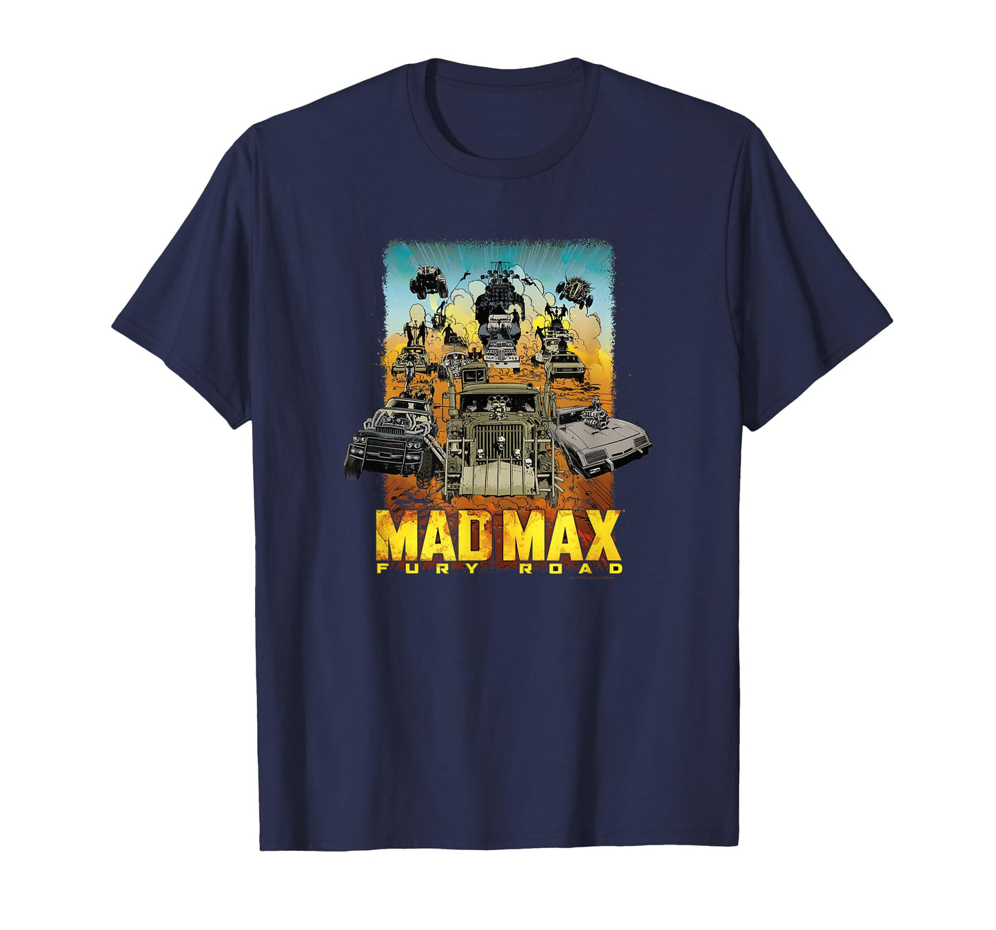WB100 Mad Max Fury Road Post-Apocalyptic Wasteland Comic T-Shirt