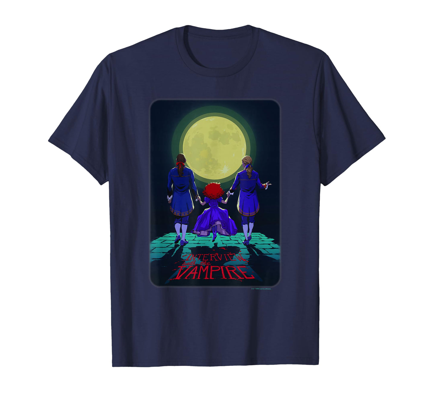 WB100 Interview with The Vampire Louis, Lestat, & Claudia T-Shirt