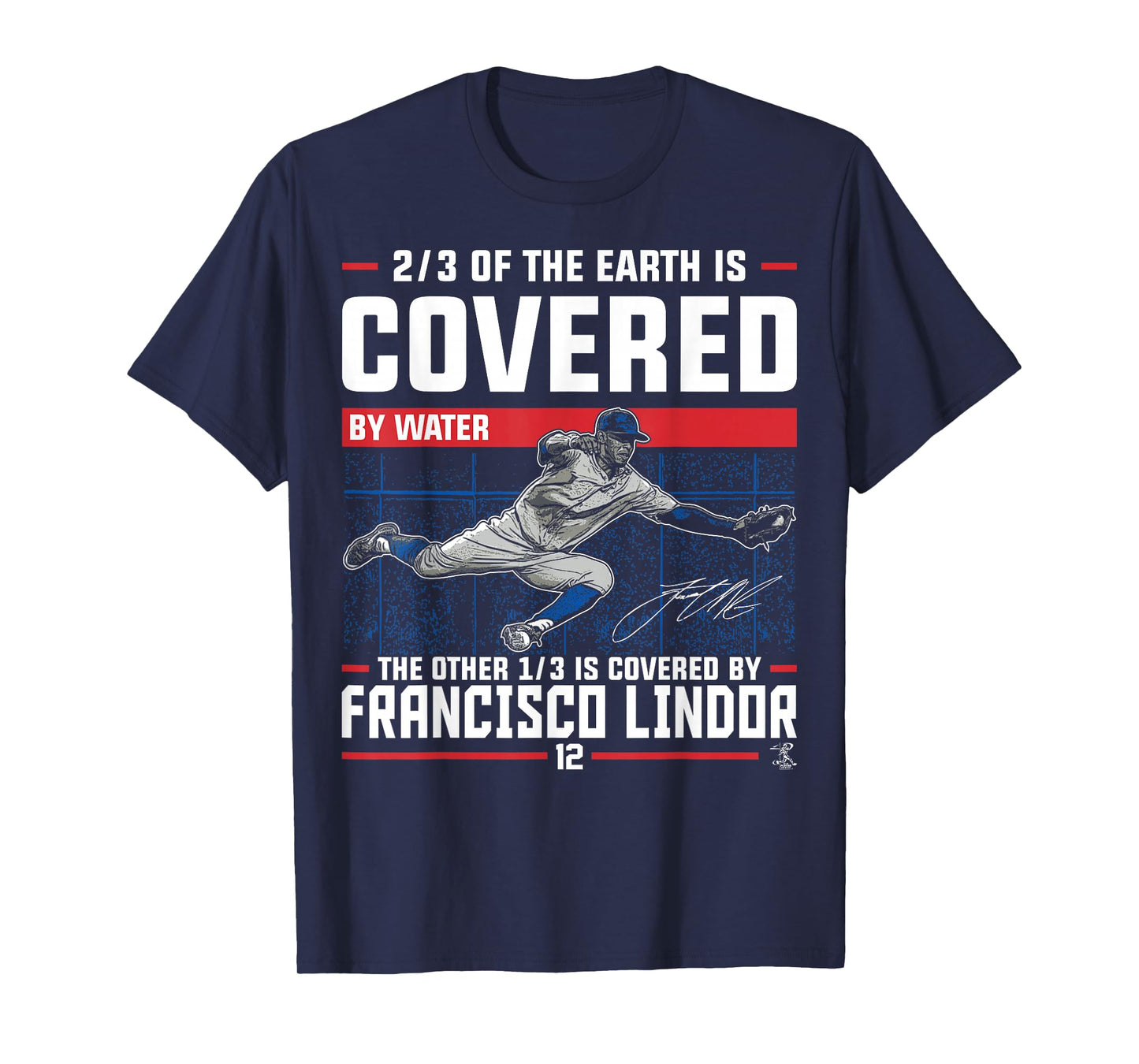 Francisco Lindor Covered by T-Shirt - Apparel T-Shirt