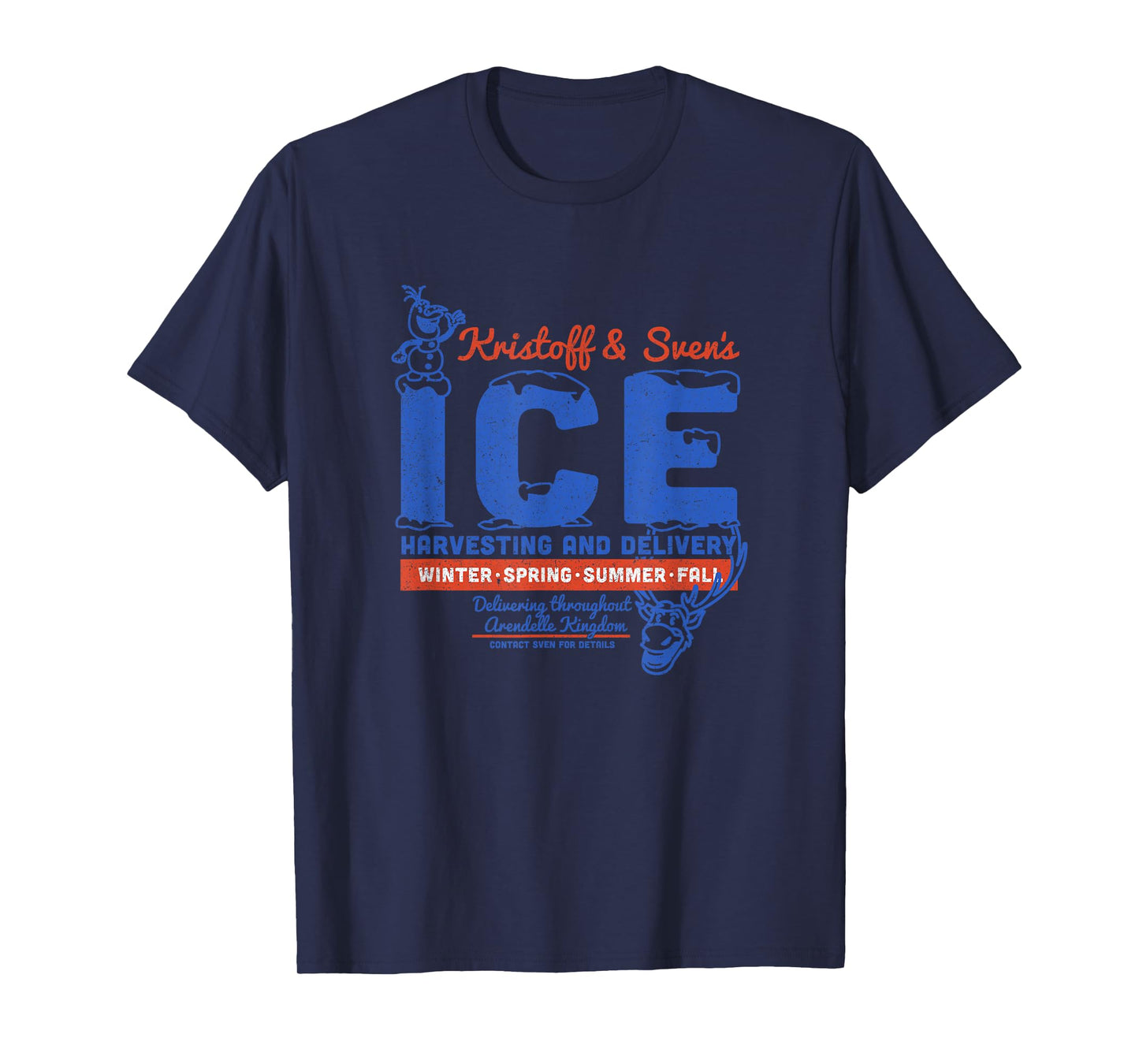 Disney Frozen Kristoff & Sven's Ice Harvesting and Delivery T-Shirt