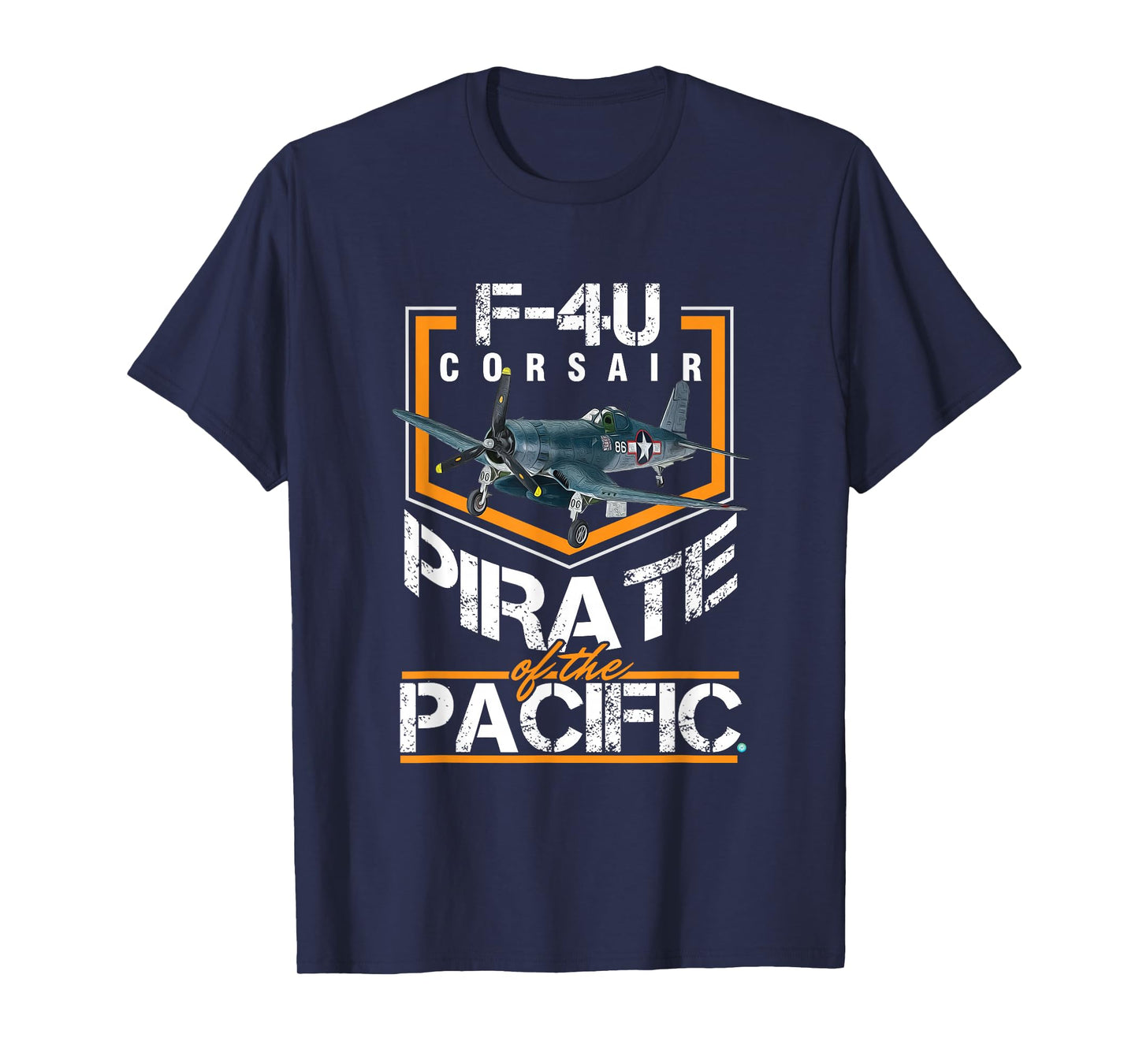 WW2 Plane F4U Corsair Pirate of the Pacific Shirt Gift T-Shirt