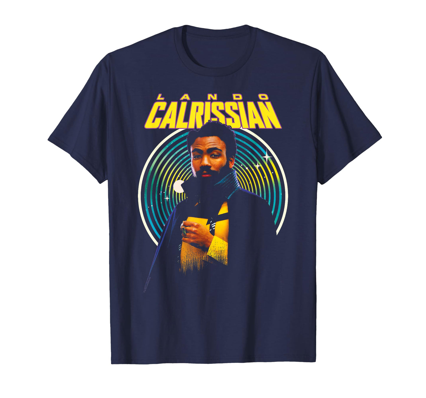 Star Wars: Han Solo Movie Lando Calrissian Hypnotic Portrait T-Shirt