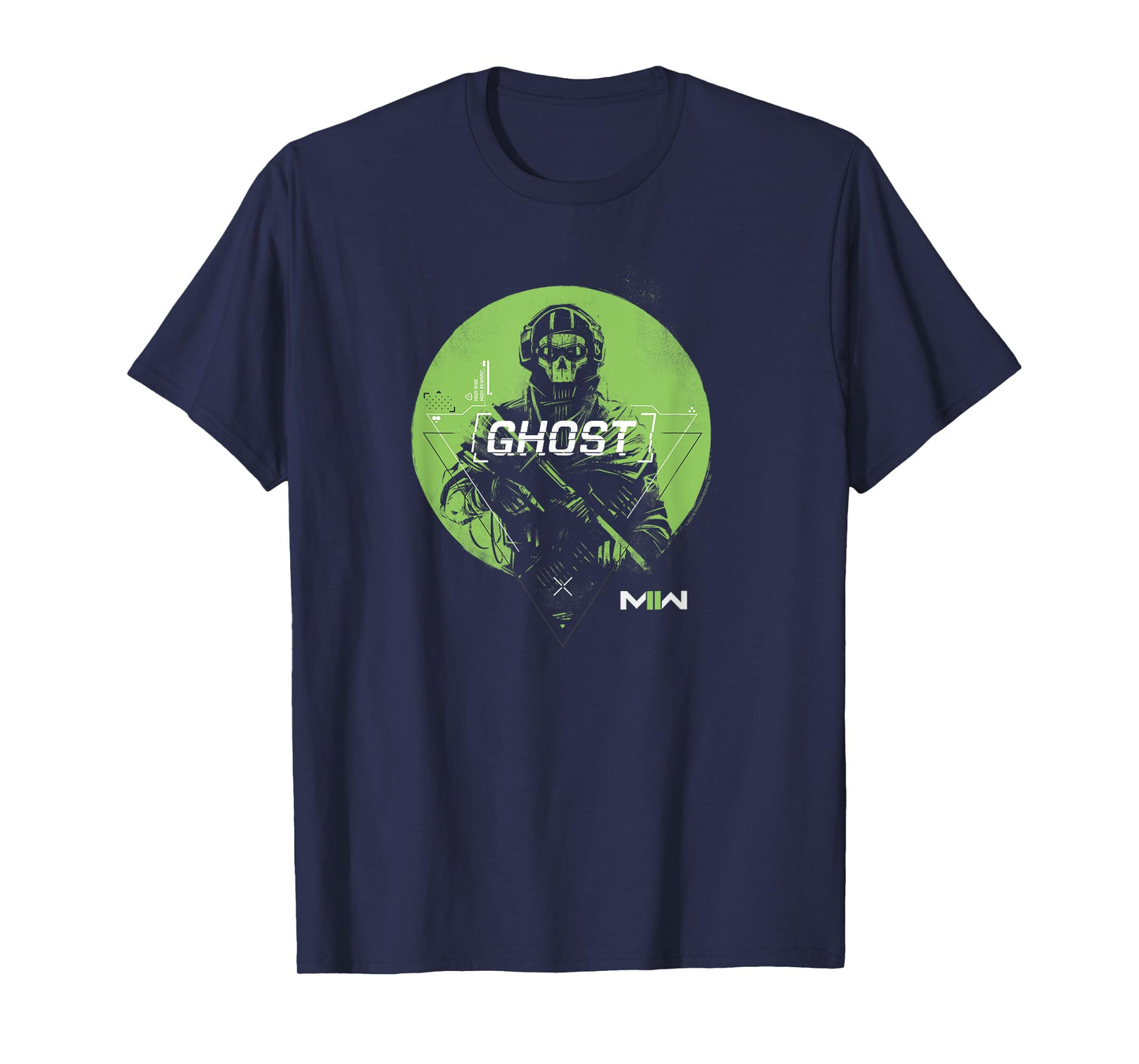 Call of Duty Green Ghost Soldier Gaming T-Shirt