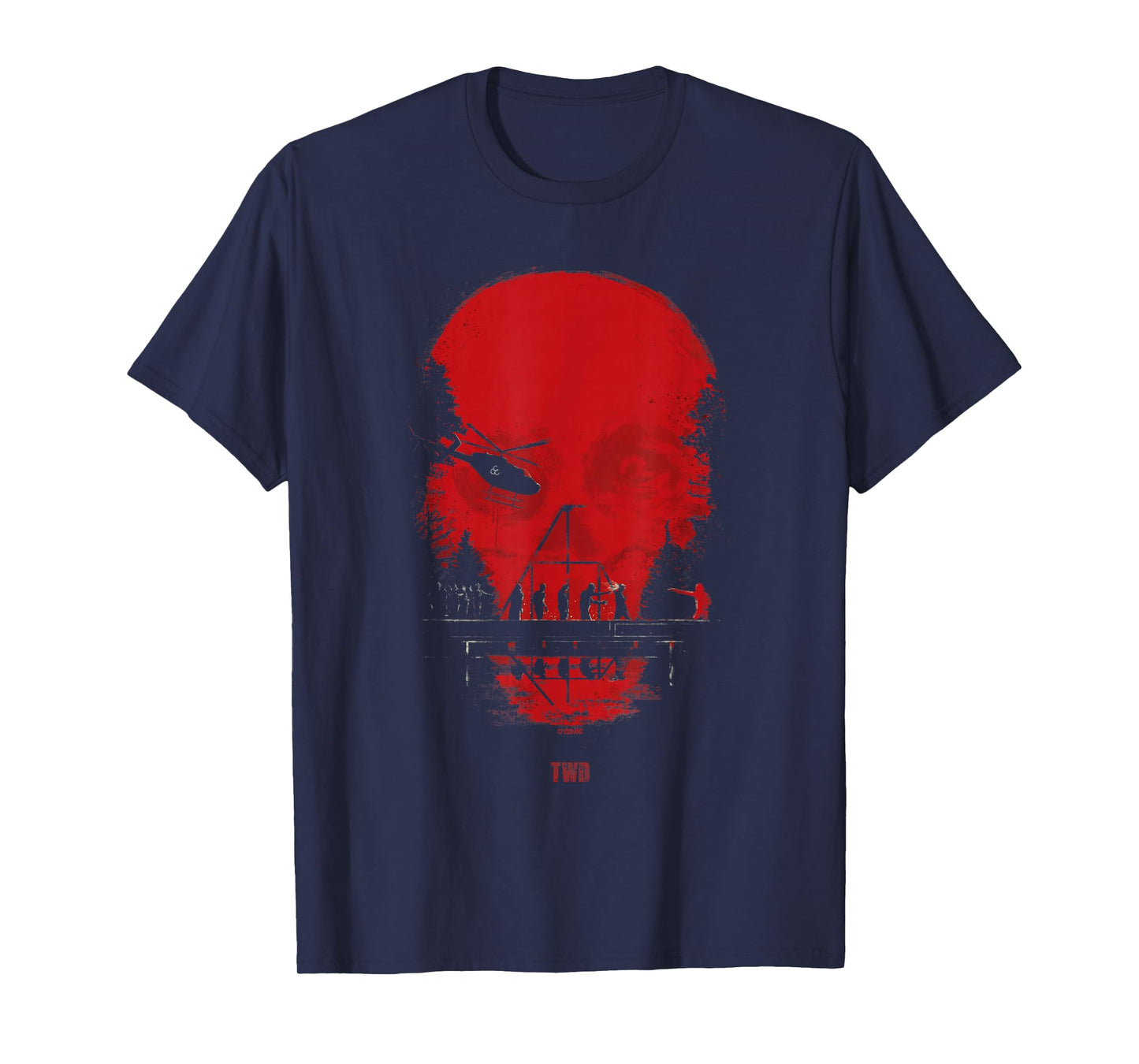 The Walking Dead Skull T-Shirt