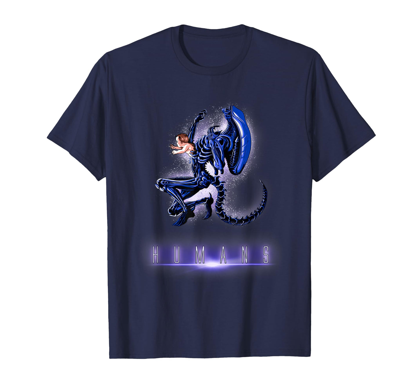 Humans Xenomorph Alien Baby T-Shirt