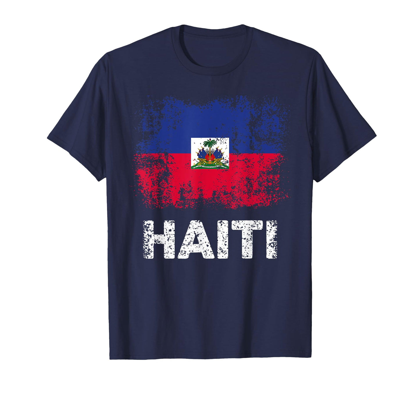 Haiti Flag Shirt Men Women Kids Patriotic Haitian Flag T-Shirt