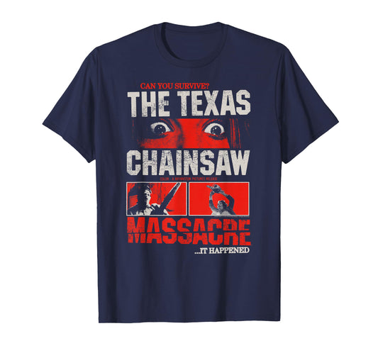 The Texas Chainsaw Massacre Can You Survive Eyes Horror T-Shirt