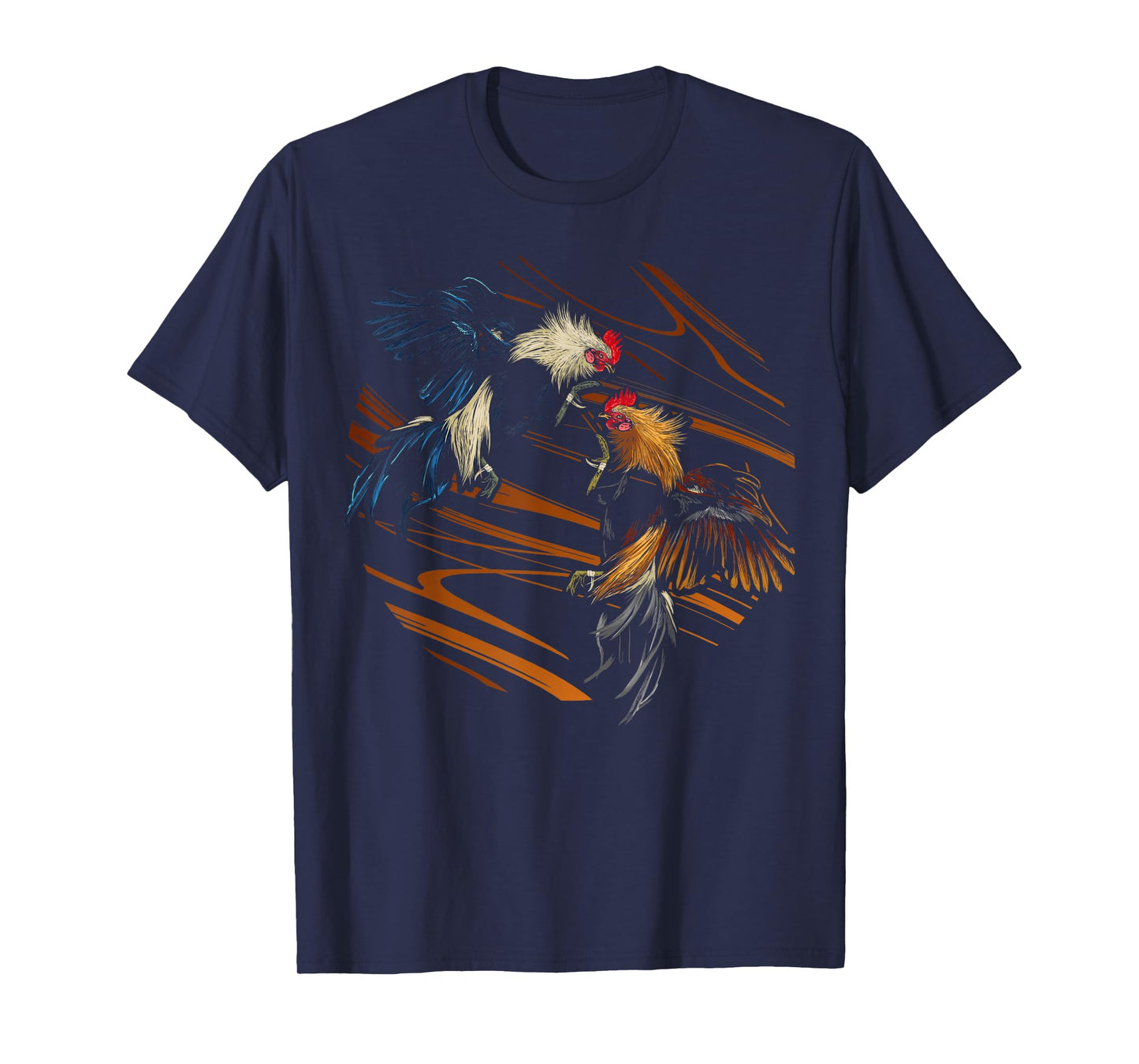 Peleas De Gallos Cockfighter Game Fowl Cockfighting Rooster T-Shirt, Black
