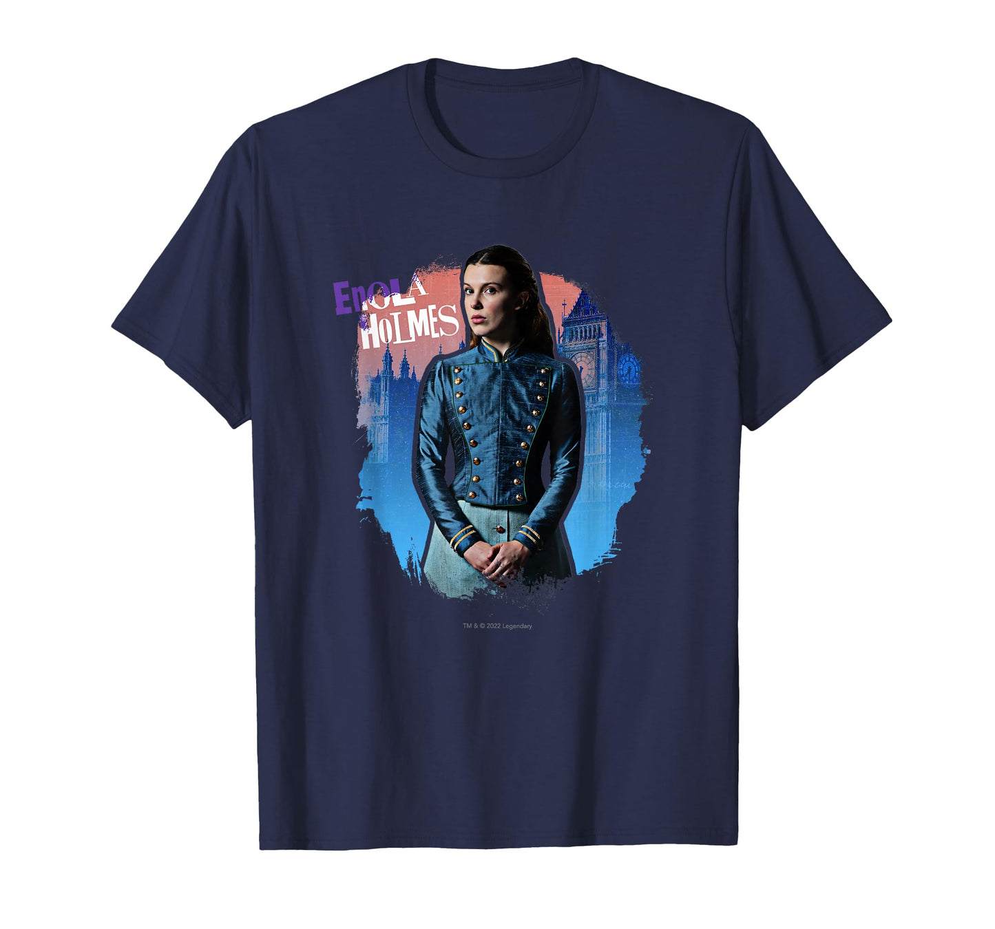 Enola Holmes - Enola (Millie Bobby Brown) in London T-Shirt