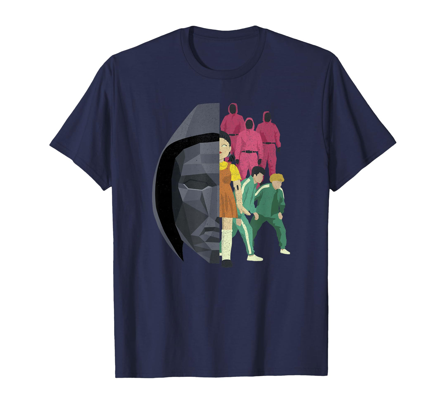 Squid Game Front Man Split Logo T-Shirt