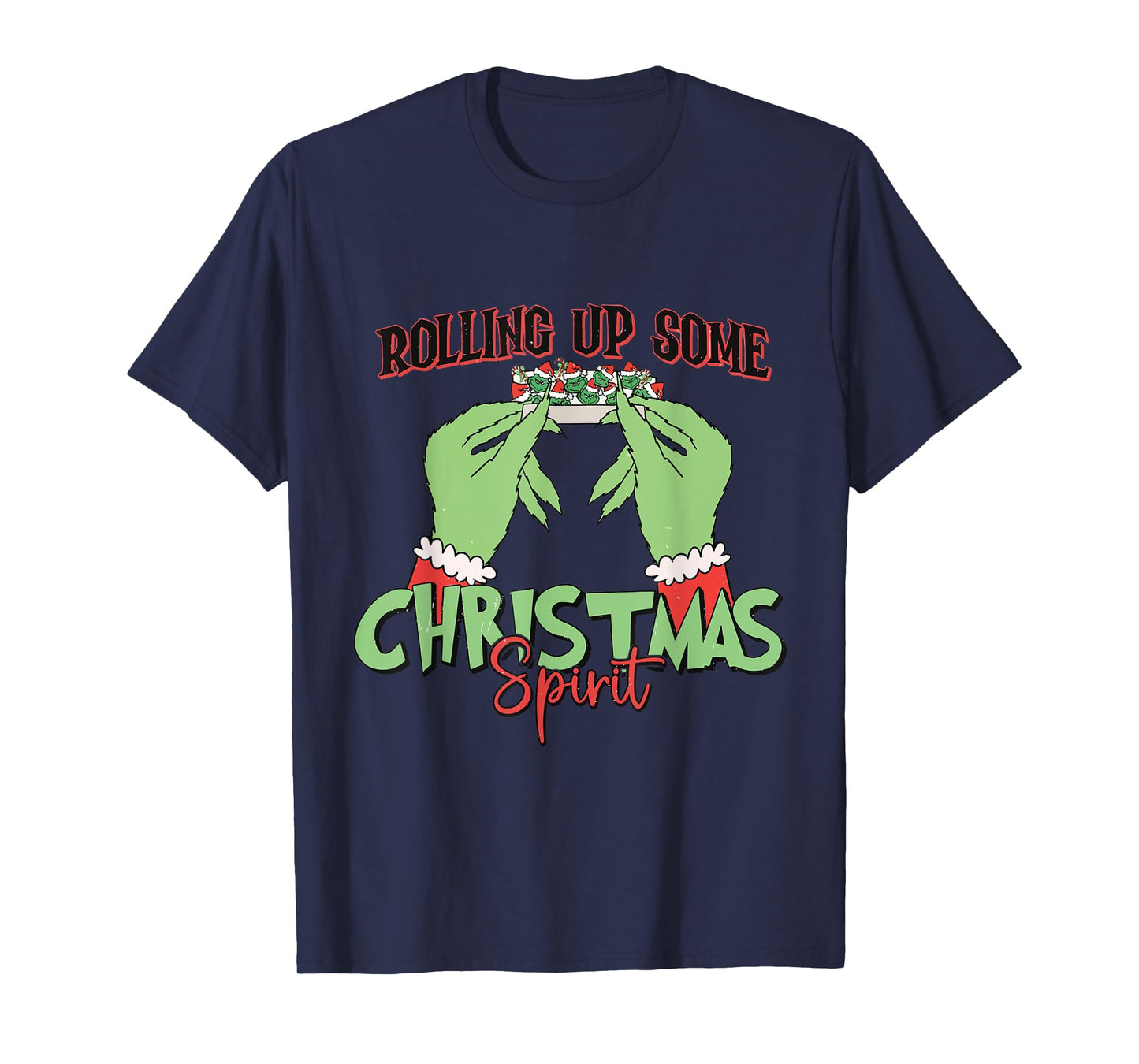 Rolling Up Some Christmas Spirit Xmas Tree Cakes T-Shirt