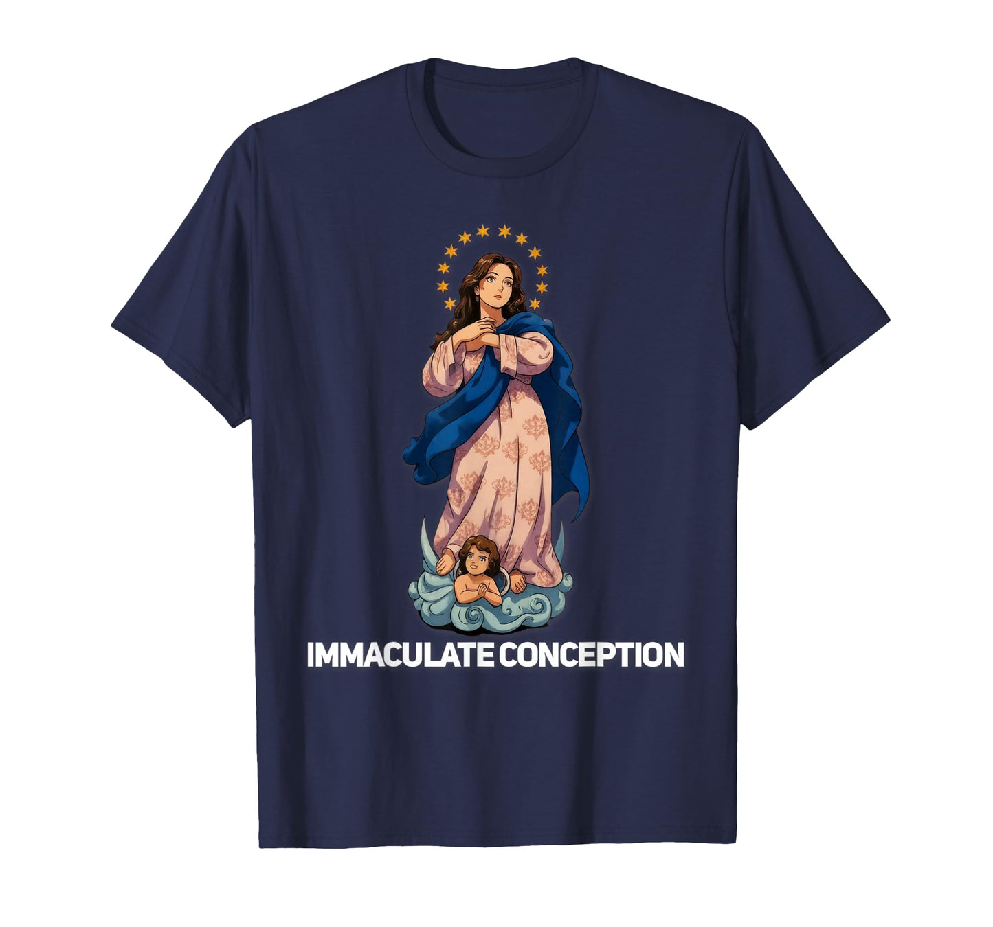 Immaculate Conception Mary Breviarium Traditional Catholic T-Shirt