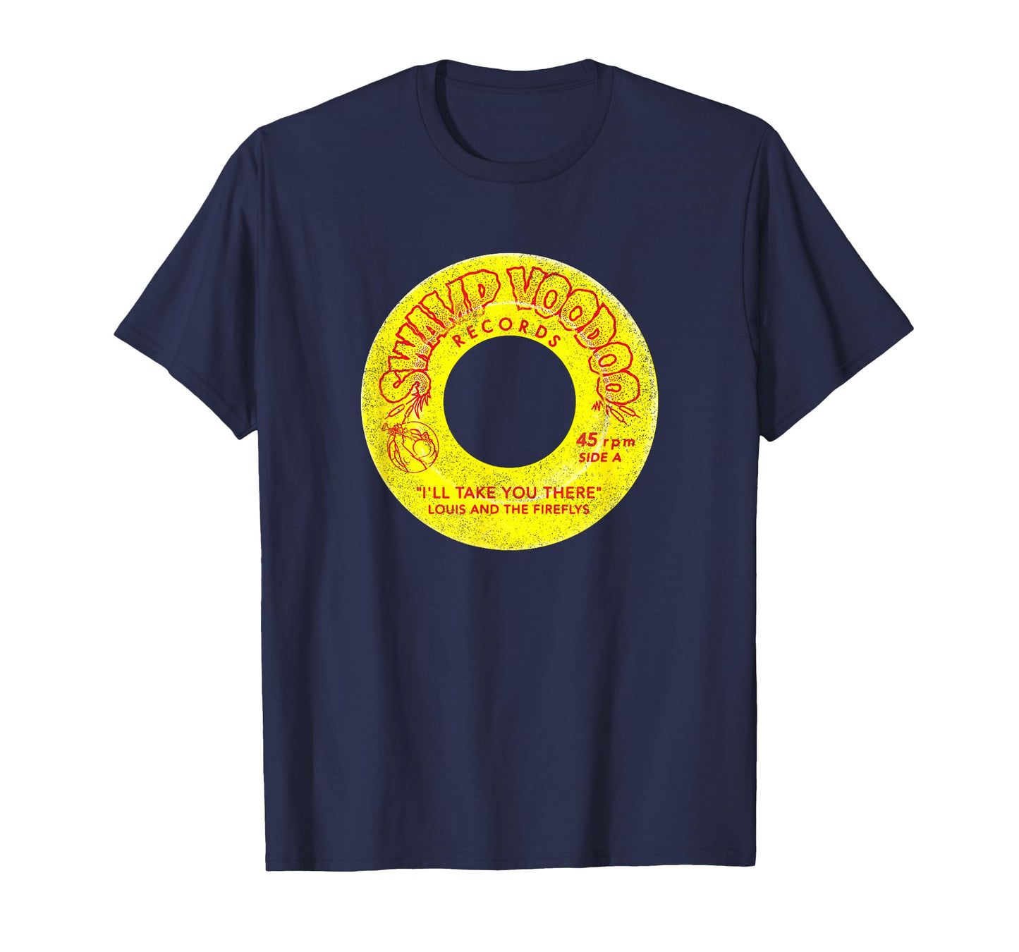 Disney Princess And The Frog Louis Swamp Voodoo Records T-Shirt