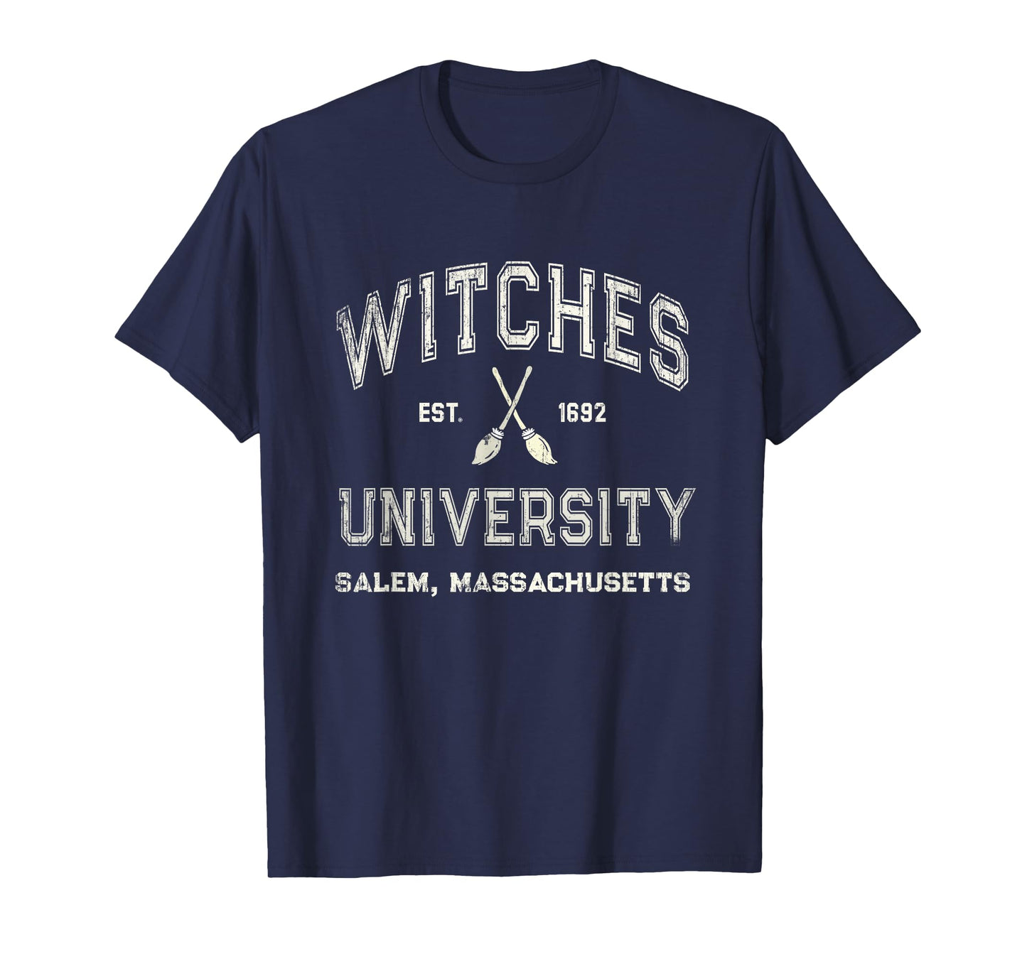 Funny WITCHES UNIVERSITY Salem Witchy School Wiccan College T-Shirt