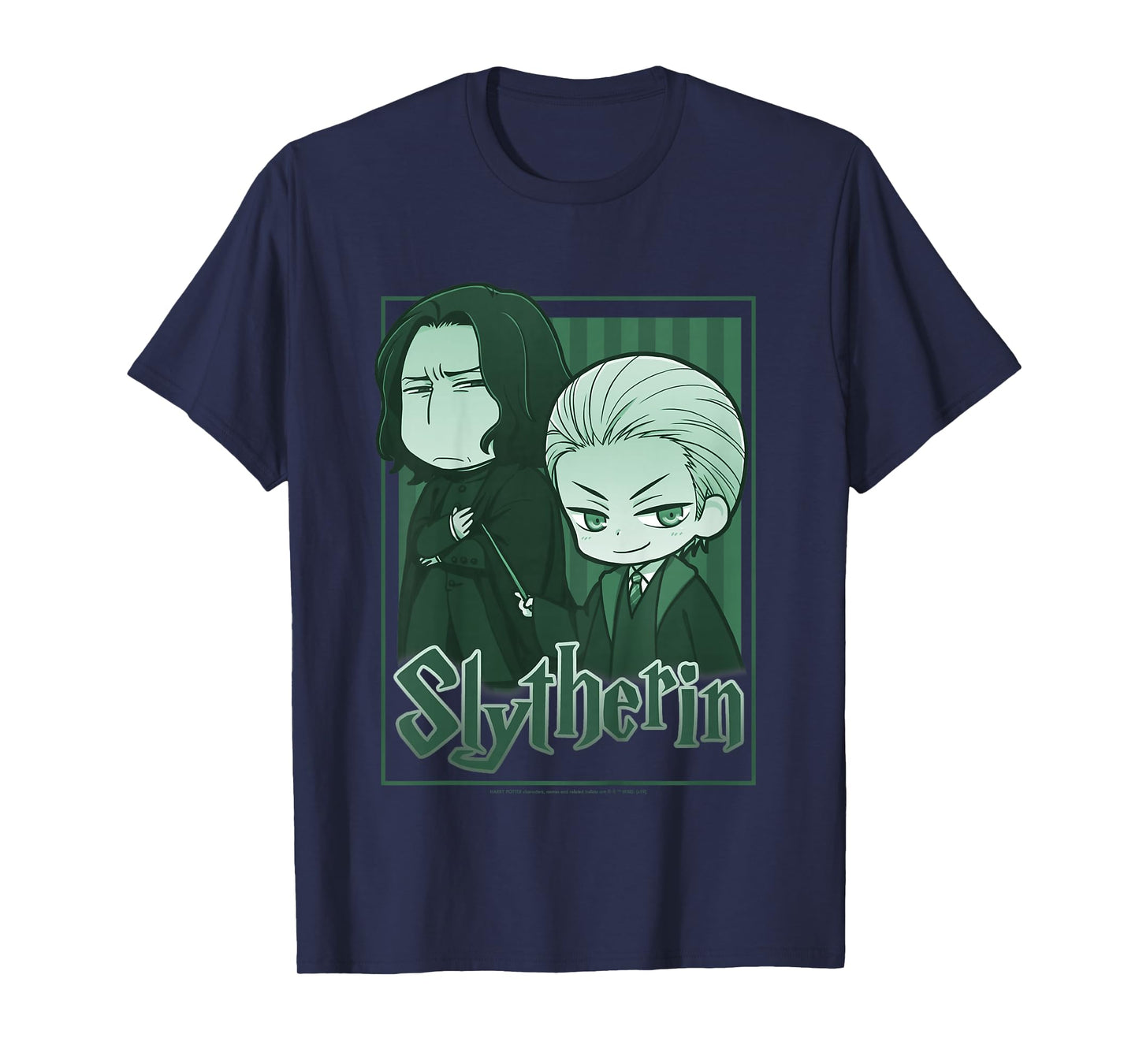 Kids Harry Potter Slytherin Snape & Draco Anime T-Shirt