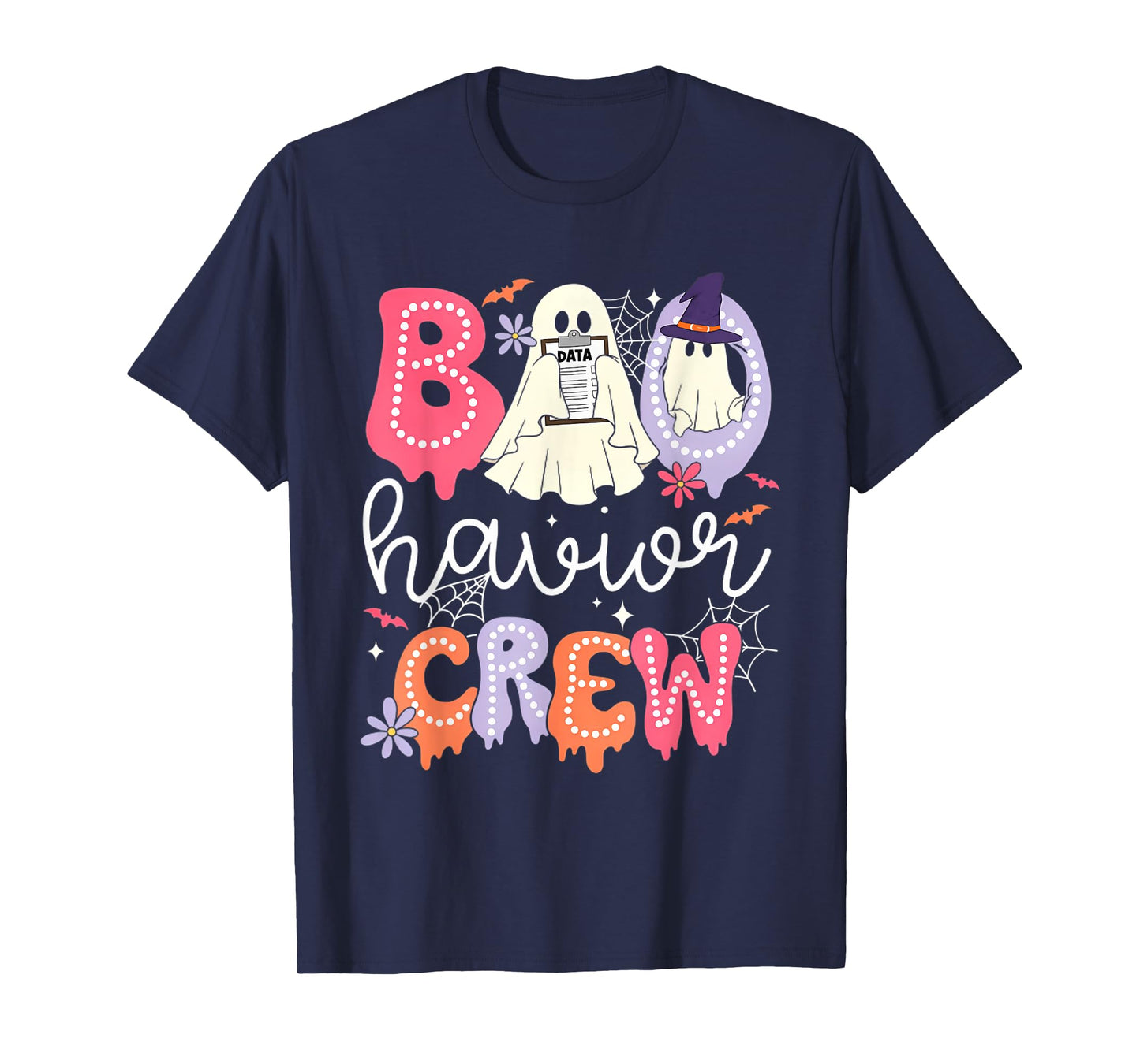 Boo-Havior Crew Behavior Analyst Halloween Therapy T-Shirt