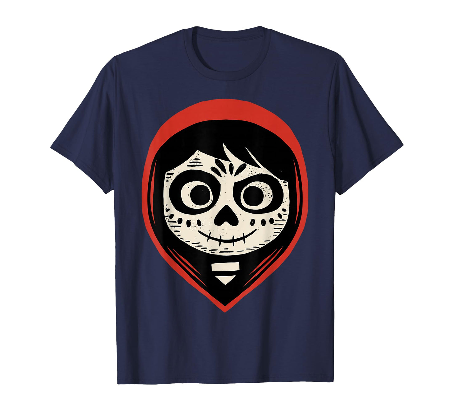 Disney Pixar Coco Miguel Sugar Skull Portrait T-Shirt