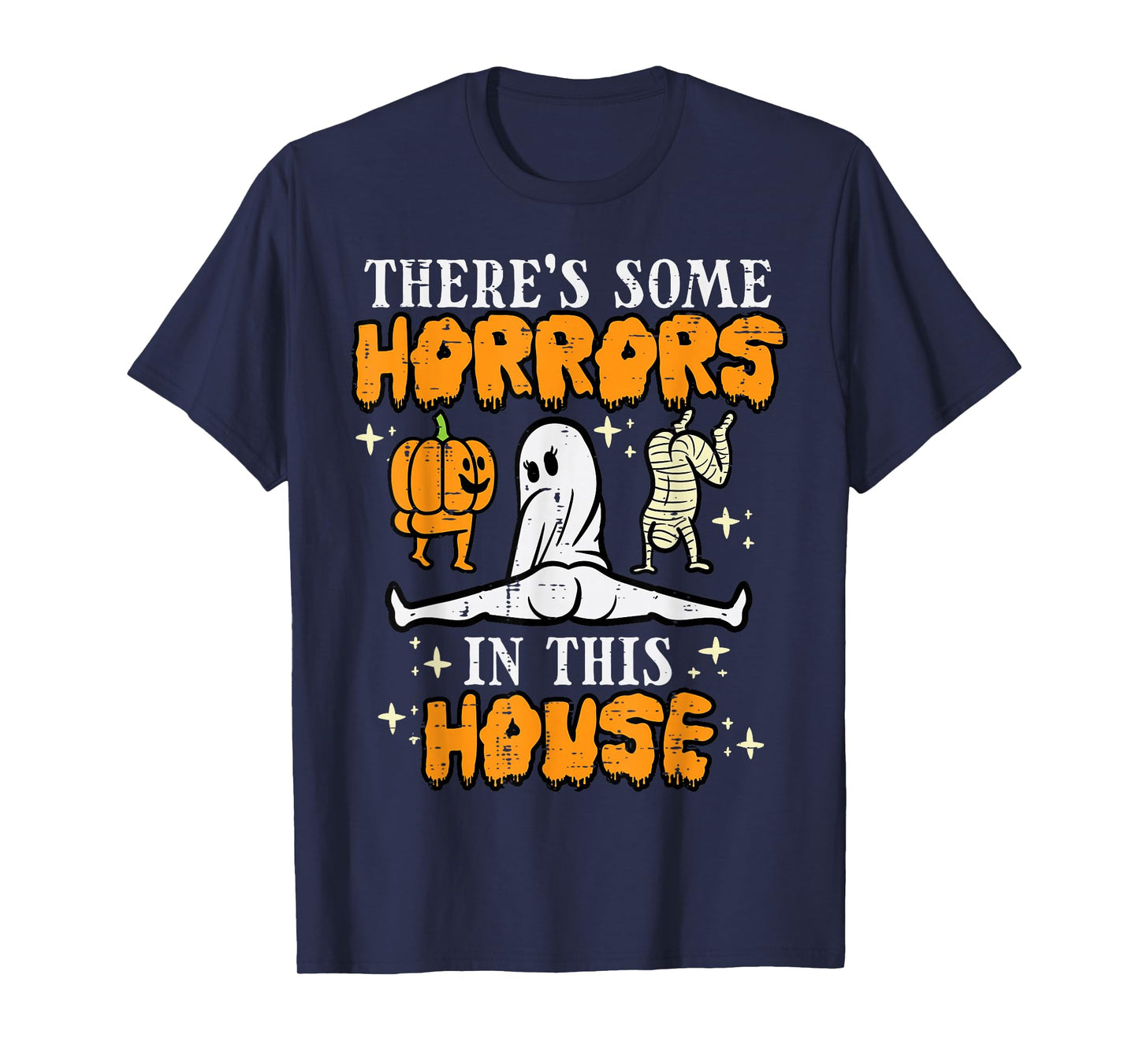 Halloween Some Horrors In This House Funny Costume Women T-Shirt