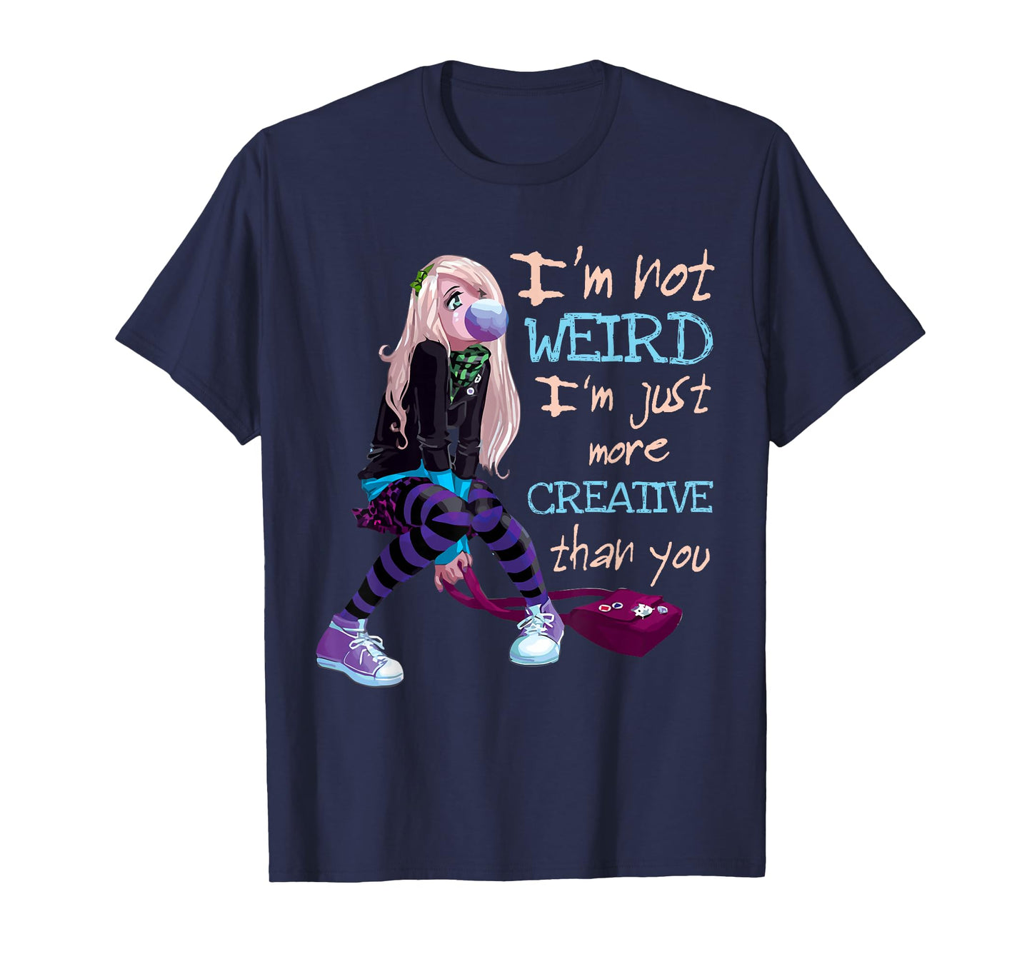 Kawaii Anime Girl Kawaii Clothes Anime Clothing Not Weird T-Shirt Small