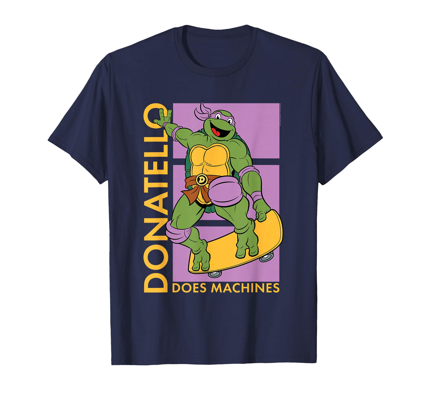 Teenage Mutant Ninja Turtles Donatello Skateboard Cartoon T-Shirt