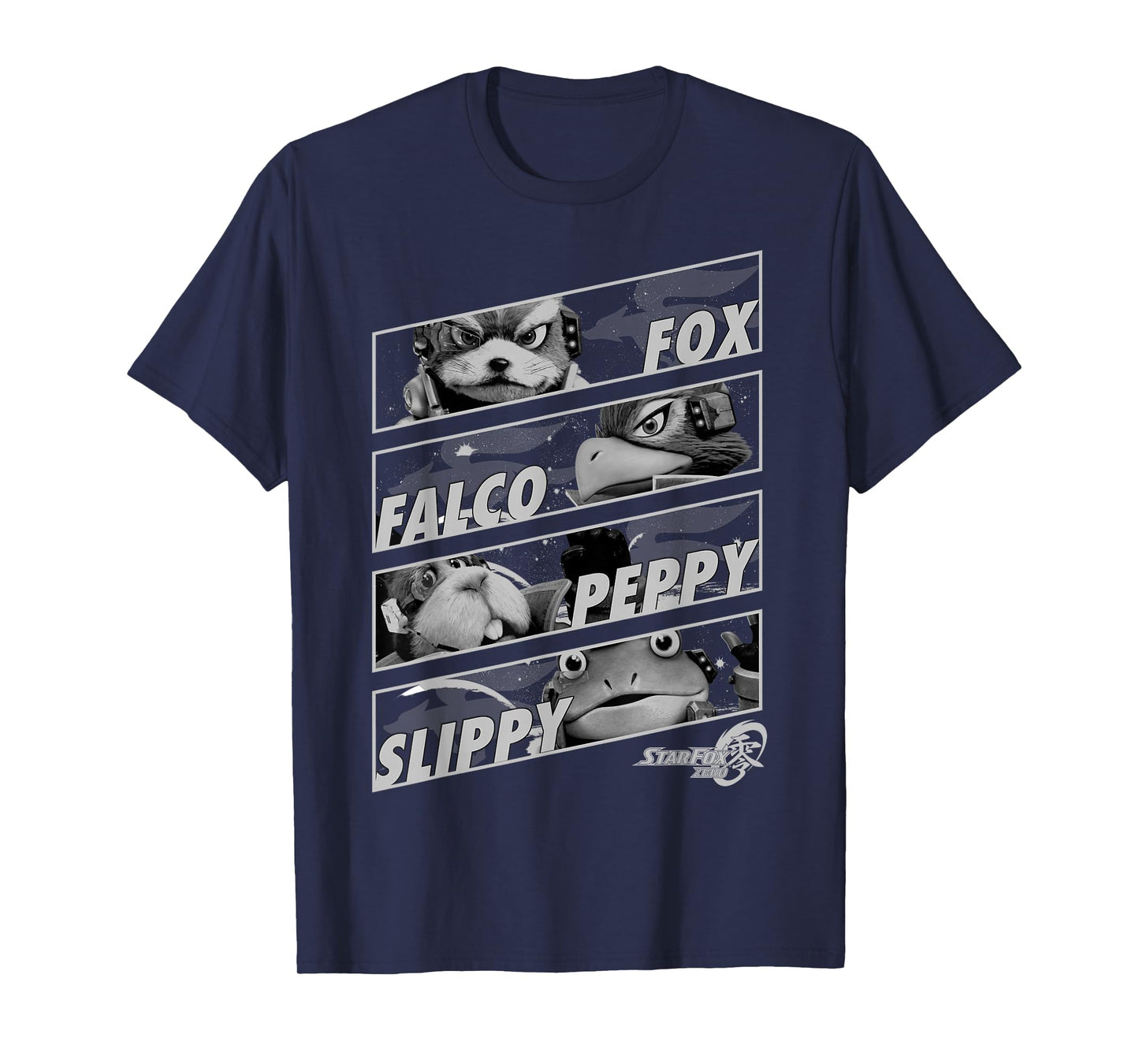 Star Fox Zero Tilted Team Group Shot Graphic T-Shirt T-Shirt